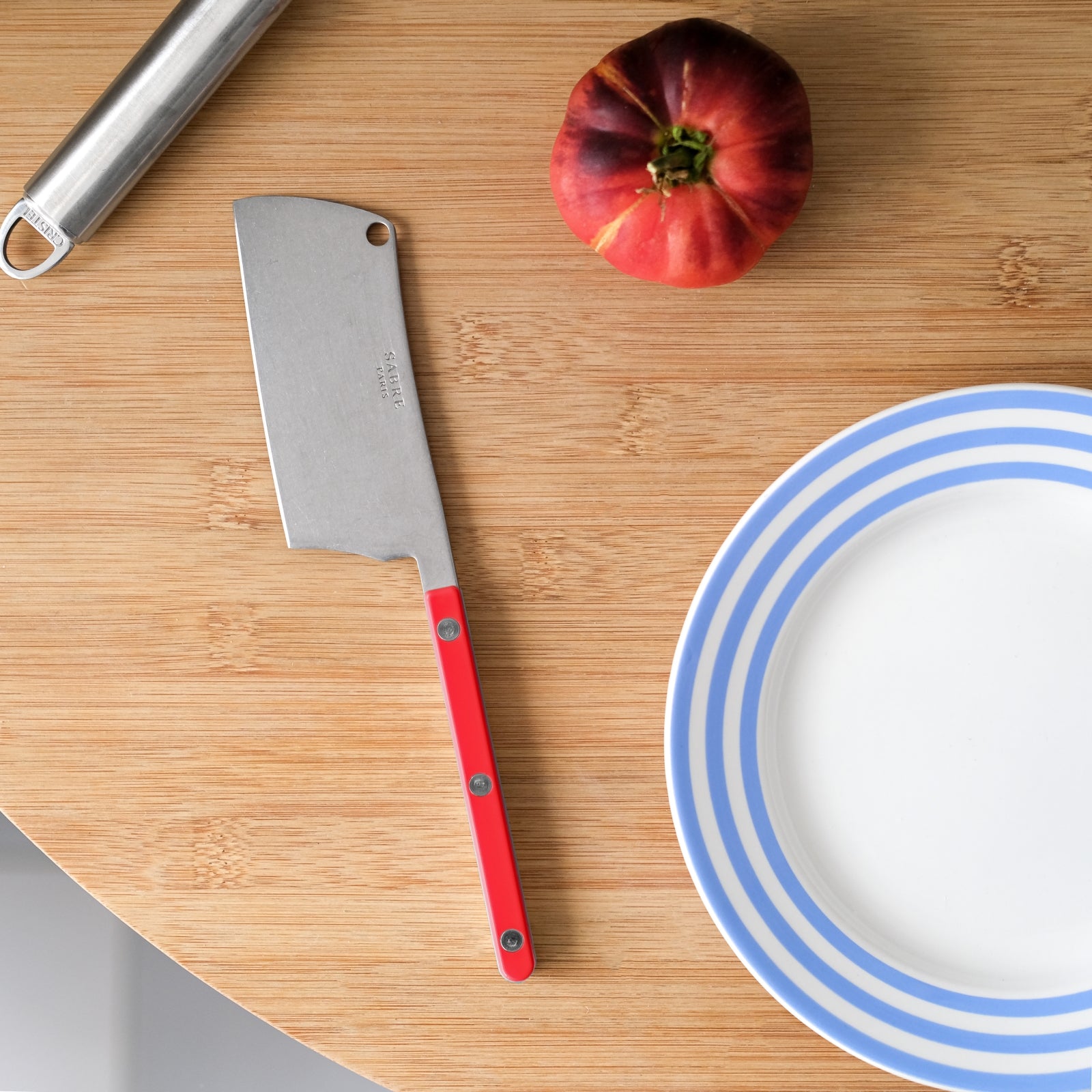 Bistrot Vintage Solid, Rot - Käsebeil