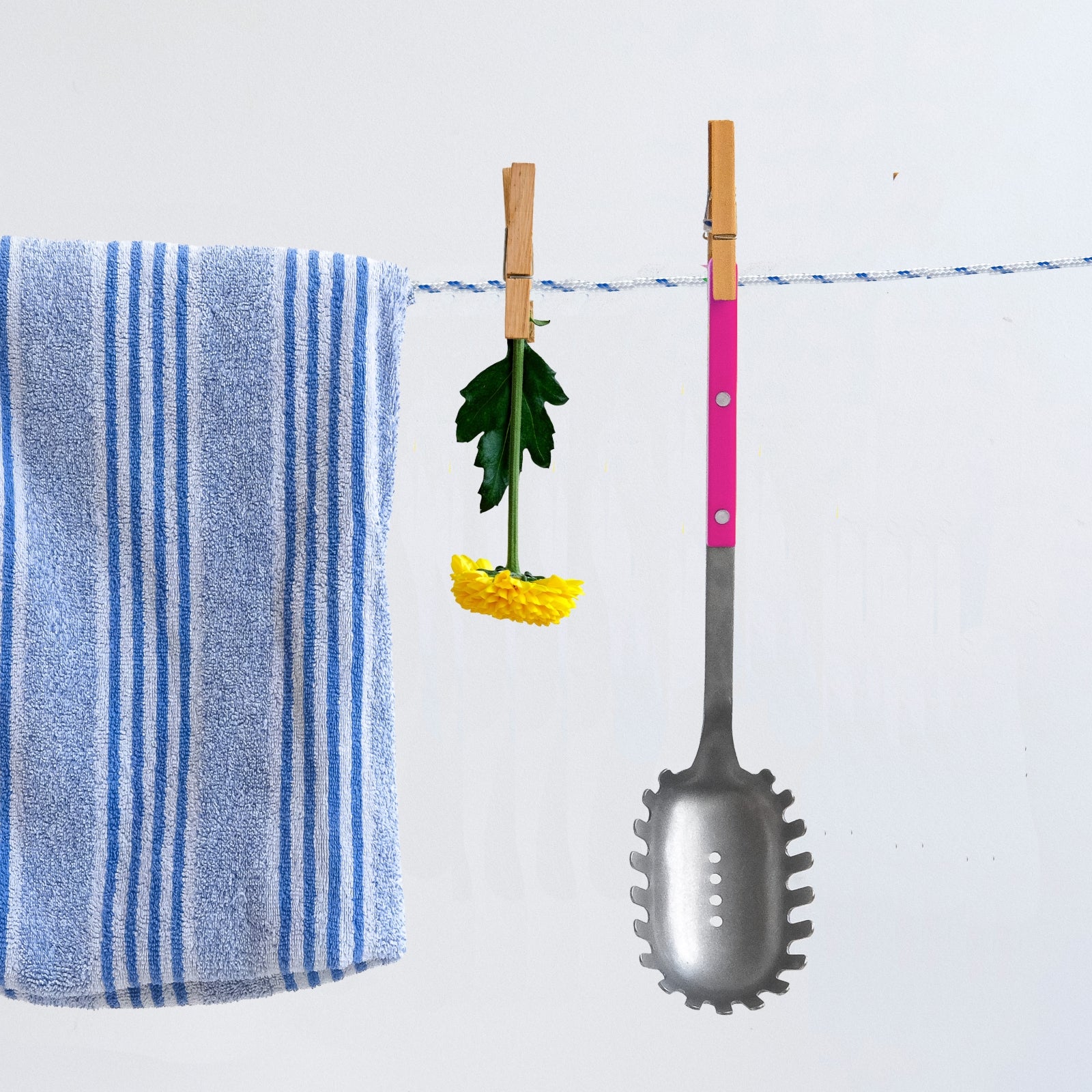 Bistrot Vintage Uni, Framboise - Cuillère à spaghetti