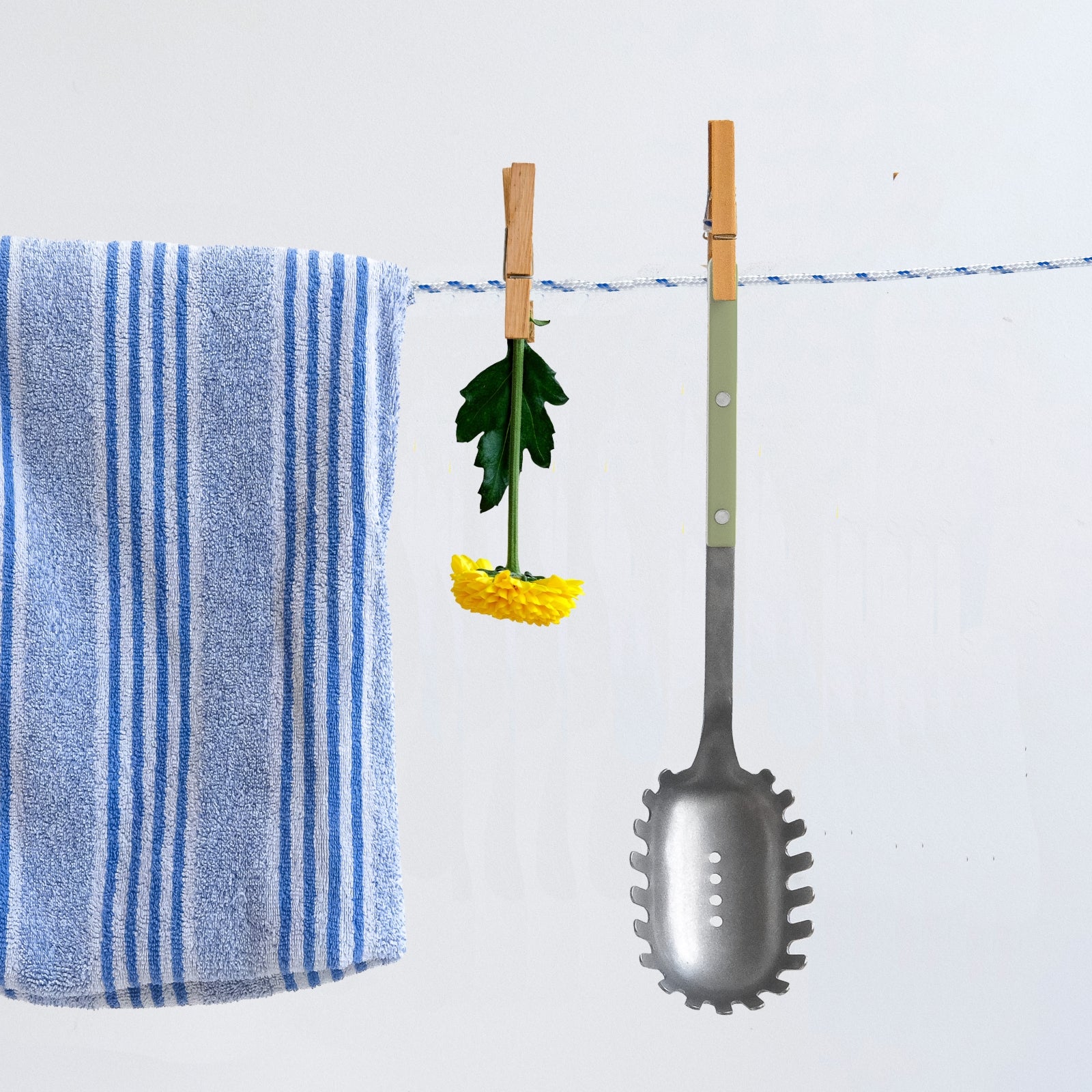 Bistrot Vintage Uni, Asperge - Cuillère à spaghetti