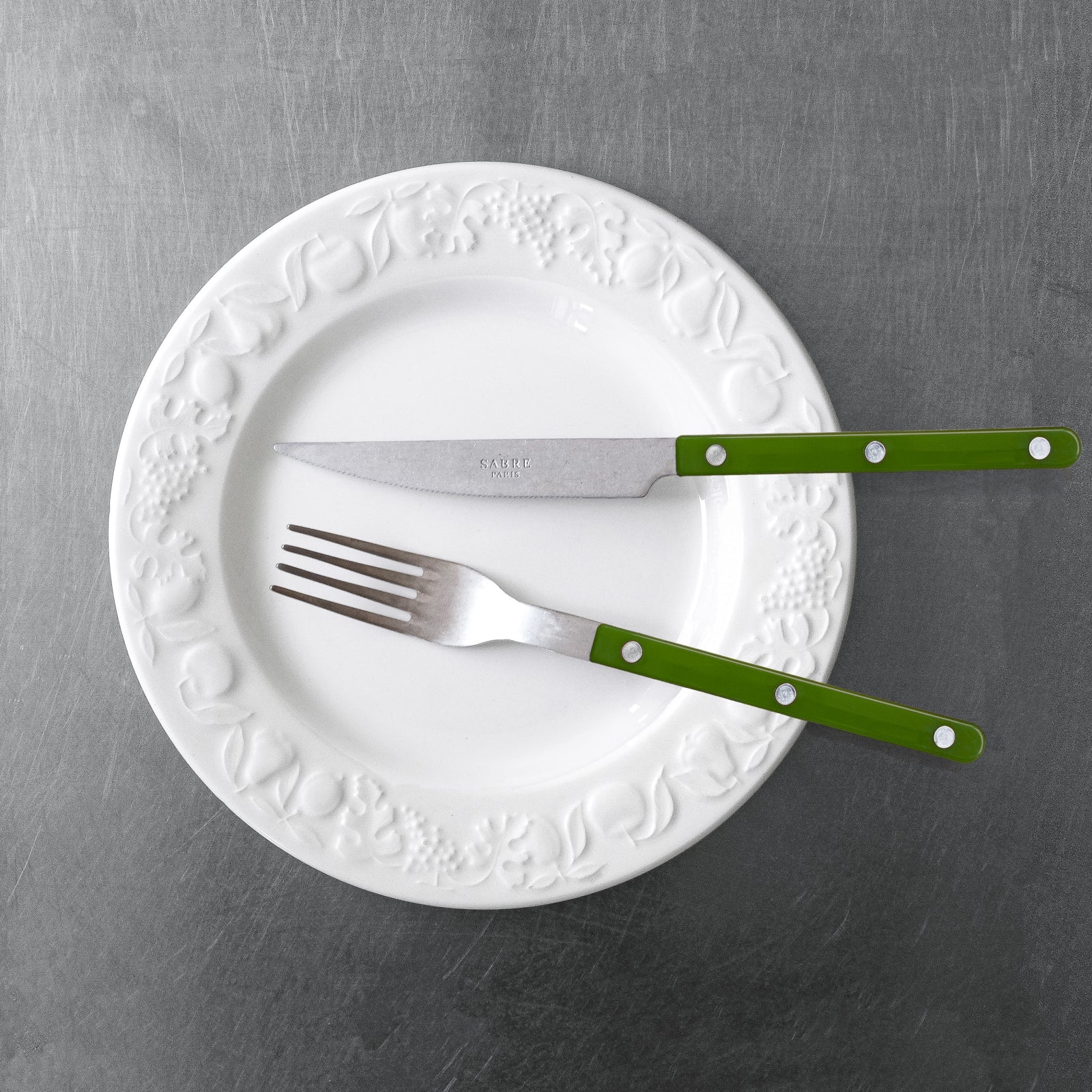 Bistrot Vintage Uni, Vert
