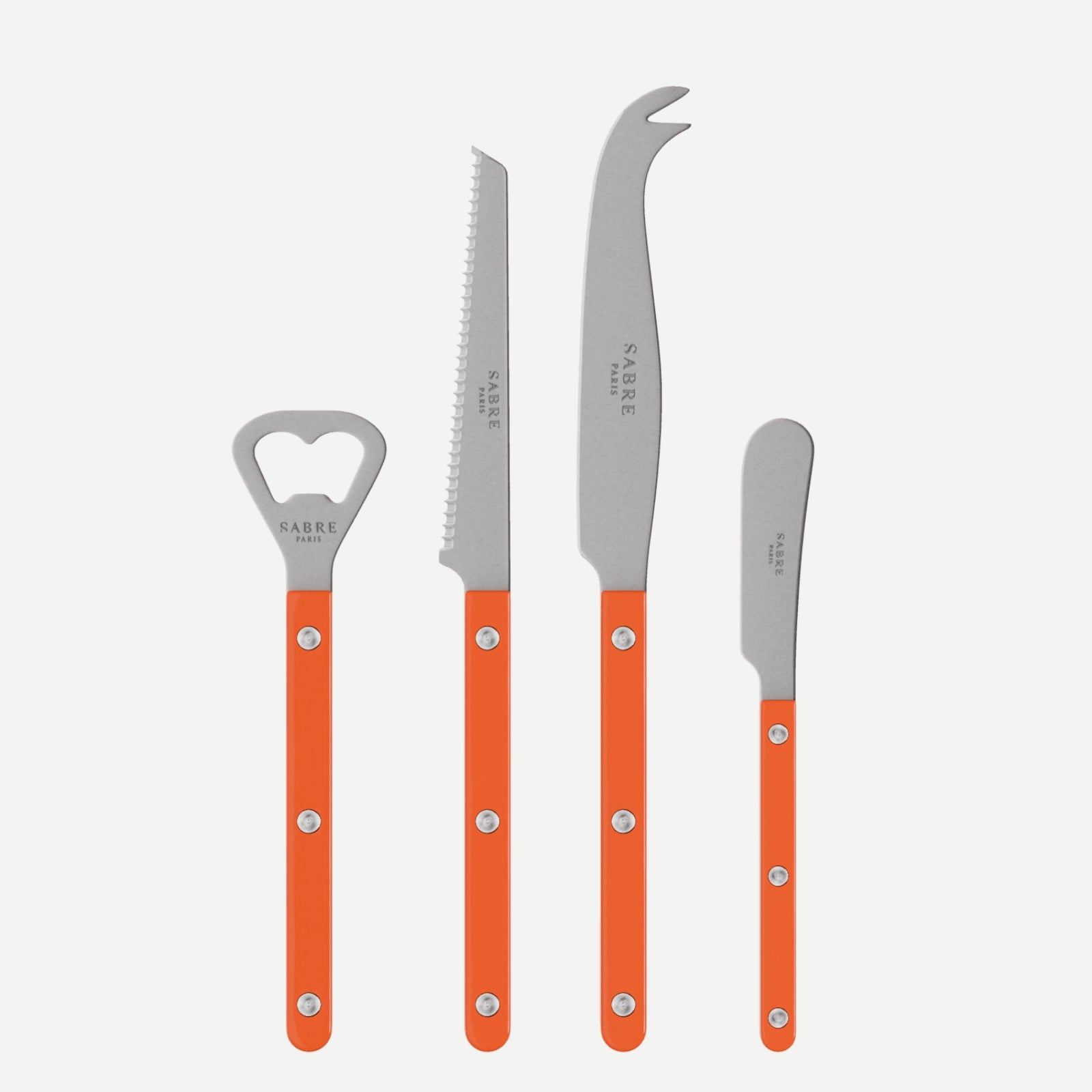 Bistrot Vintage Uni, Orange - Set apéro Bistrot