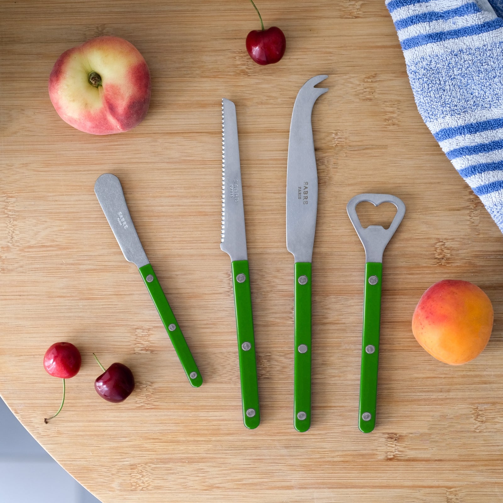 Bistrot Vintage Uni, Vert jardin