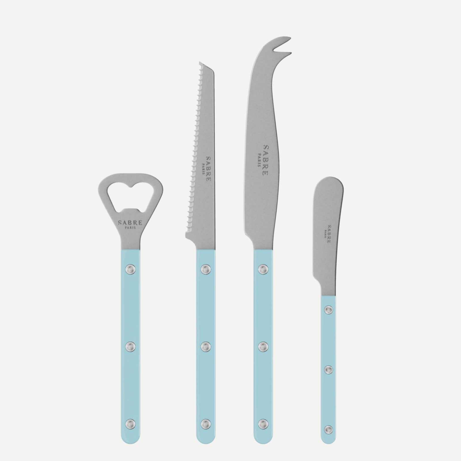 Bistrot Vintage Uni, Bleu pastel