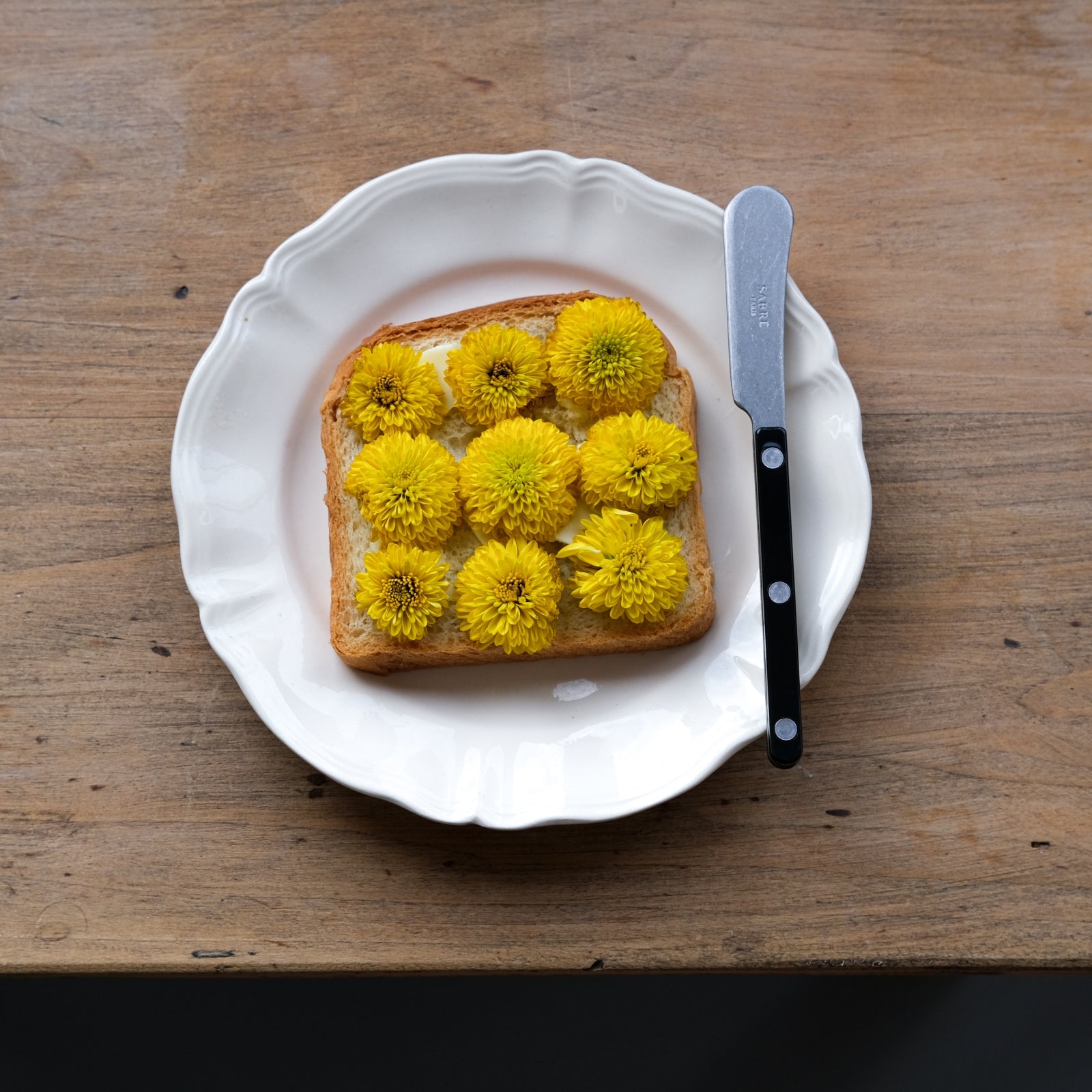 Bistrot Vintage Uni, Noir - Coffret de 4 tartineurs