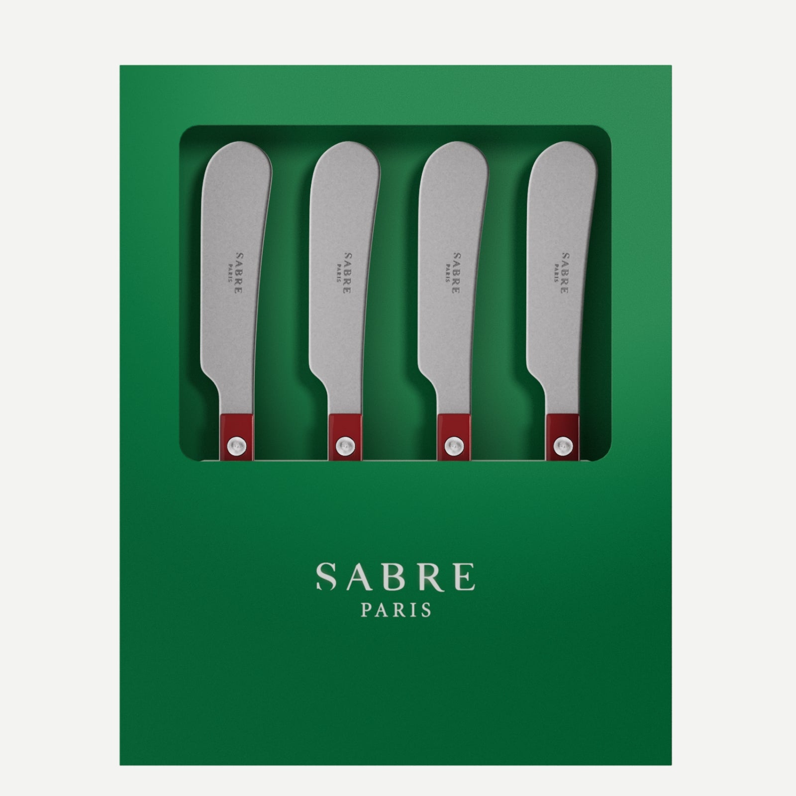 Bistrot Vintage Uni, Bordeaux - Coffret de 4 tartineurs