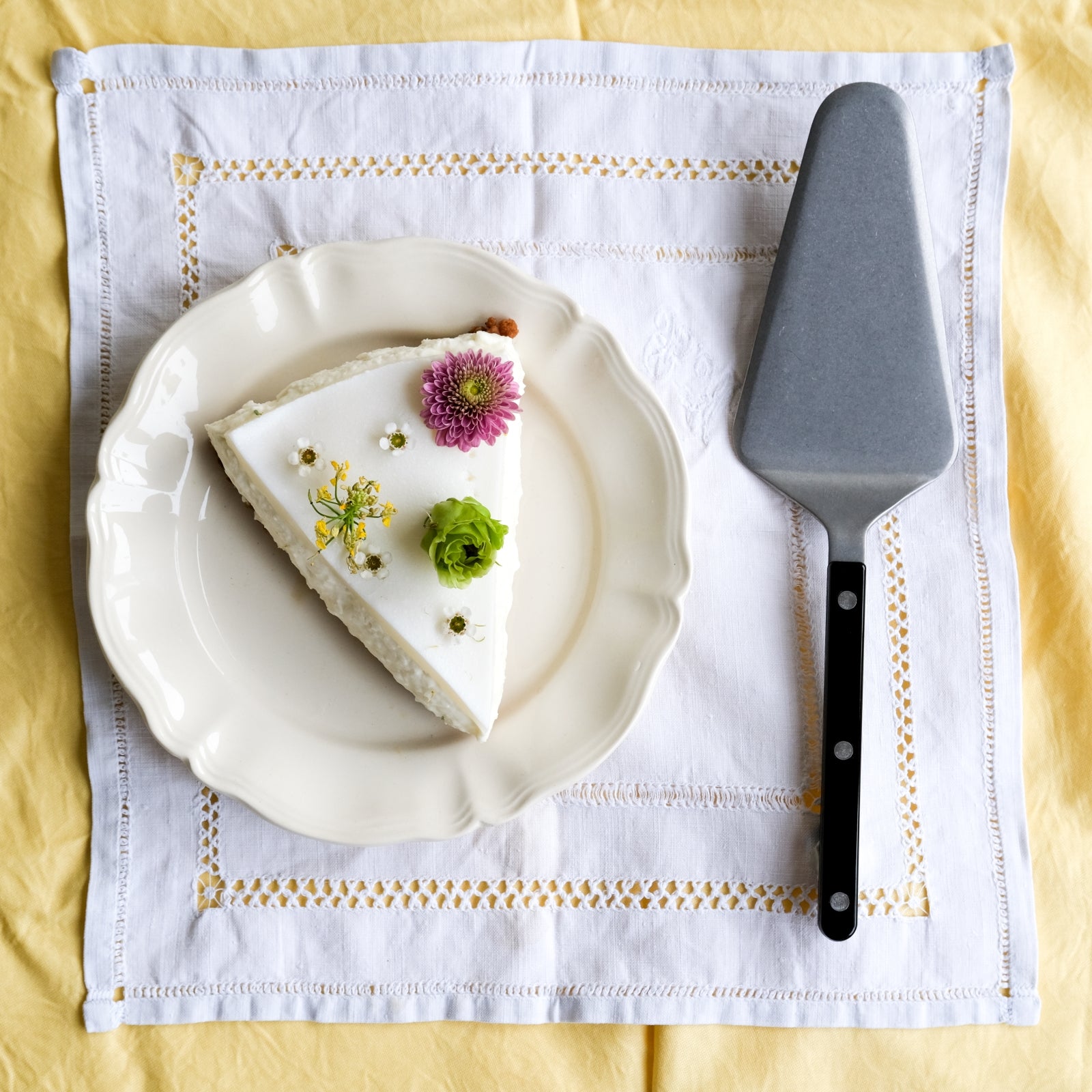 Bistrot Vintage Uni, Noir - Coffret de 2 pelles à tarte