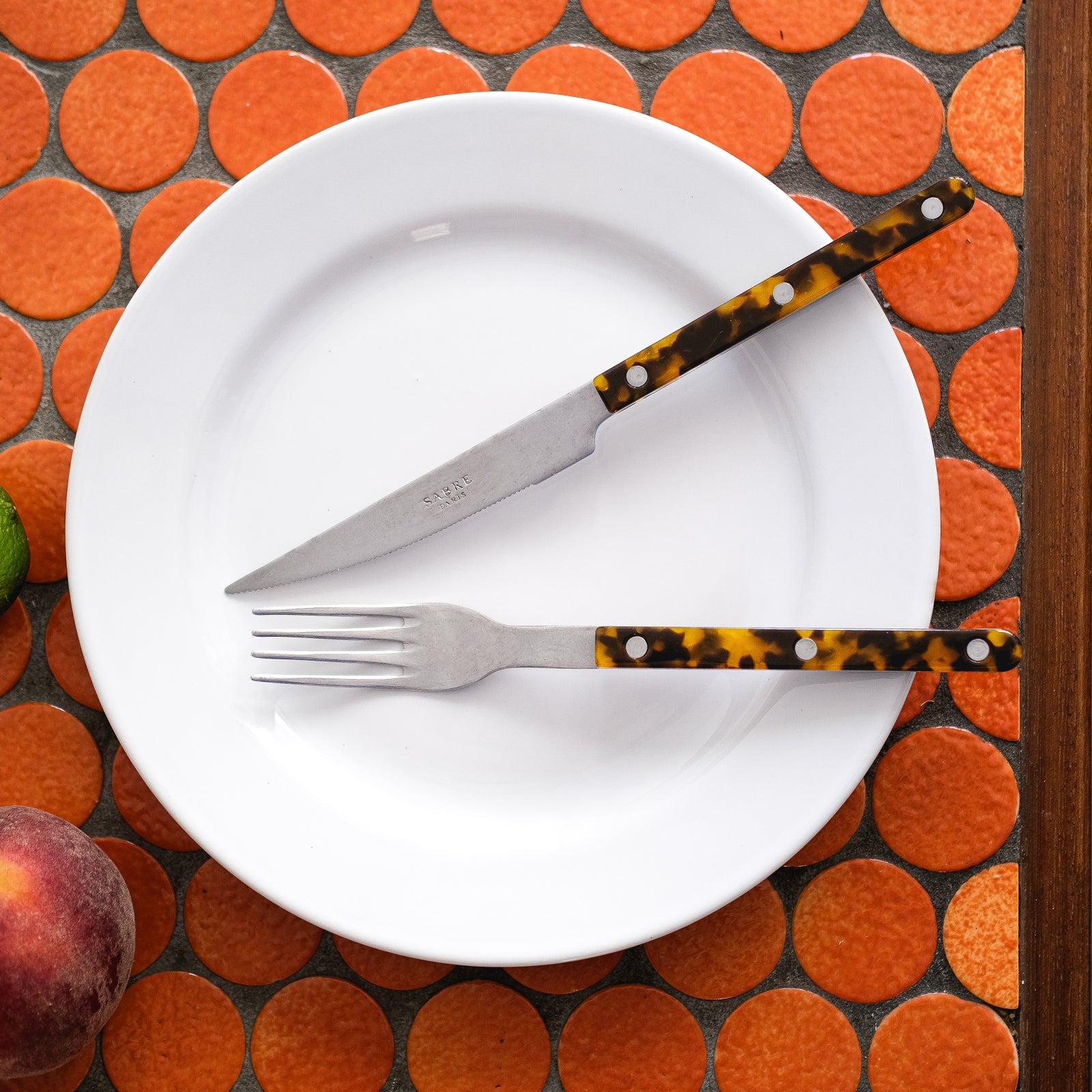 Bistrot Vintage Tortue, Effet Écaille