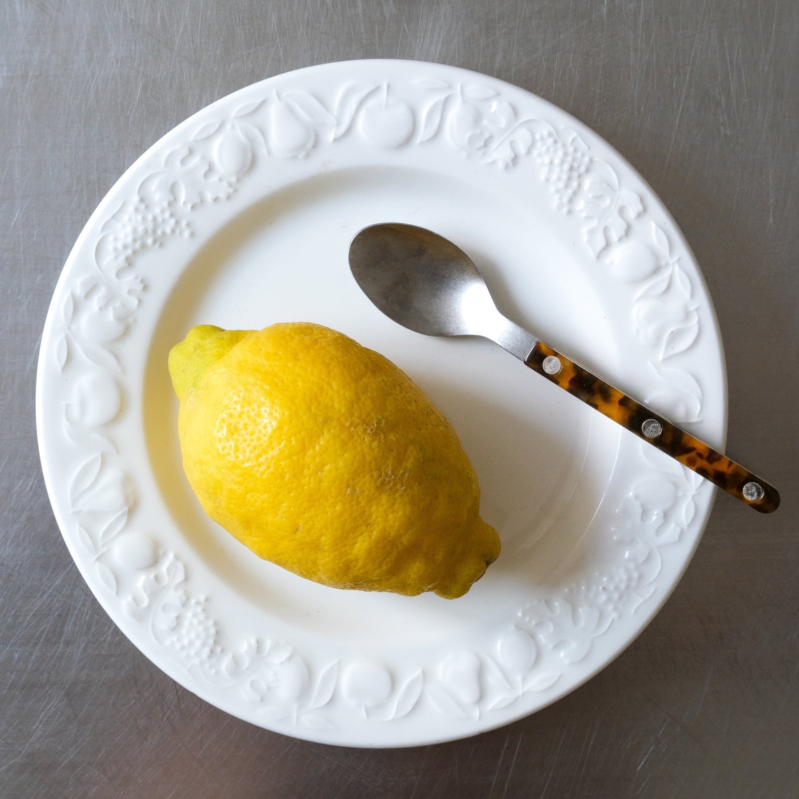 Bistrot Vintage Tortue, Effet Écaille - Set de 5 couverts de table