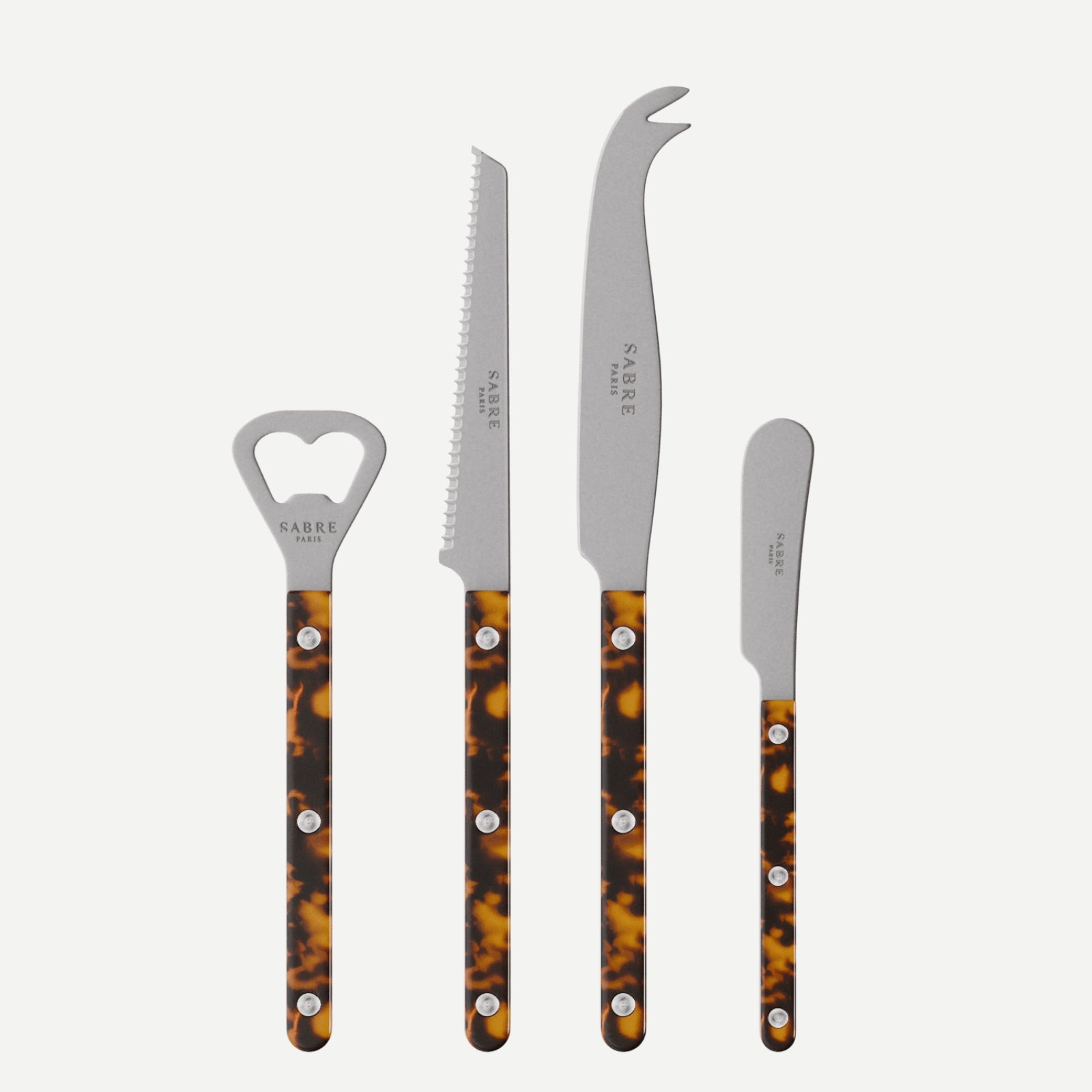 Bistrot Vintage Tortue, Effet Écaille - Set apéro Bistrot