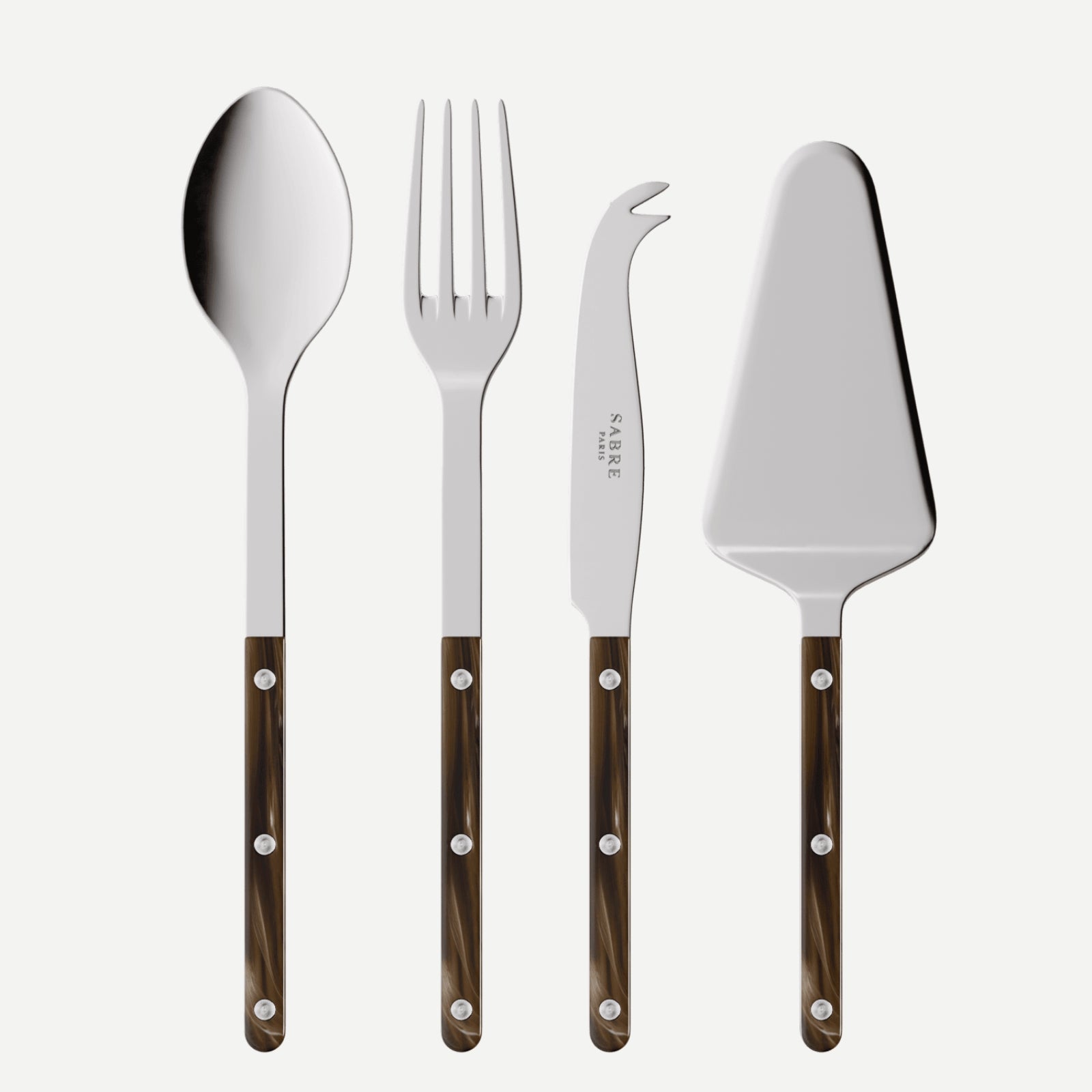 Bistrot Buffle, Effet Buffle - Set Les Essentiels Bistrot - ensemble de 4 couverts de service