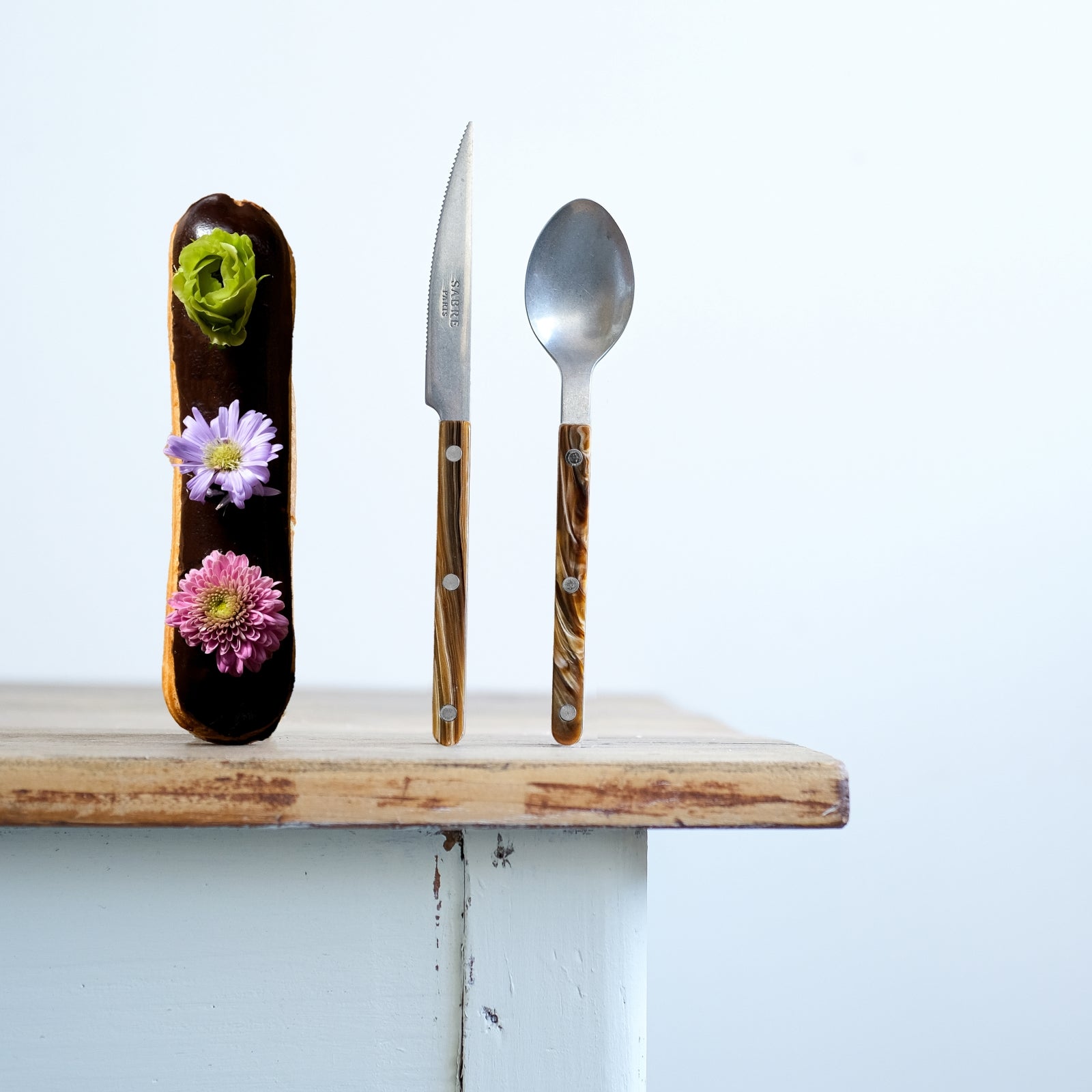 Bistrot Vintage Buffle, Effet Buffle - Cuillère à dessert