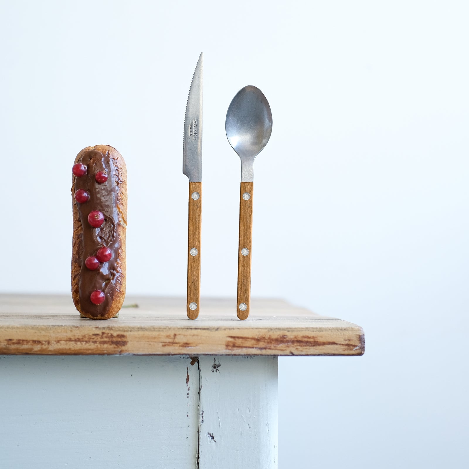 Bistrot Vintage Teak, Teak - Dessert spoon