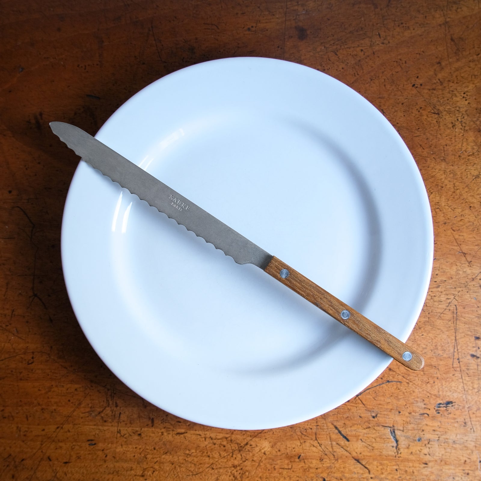 Bistrot Vintage Teck, Teck - Couteau à pain