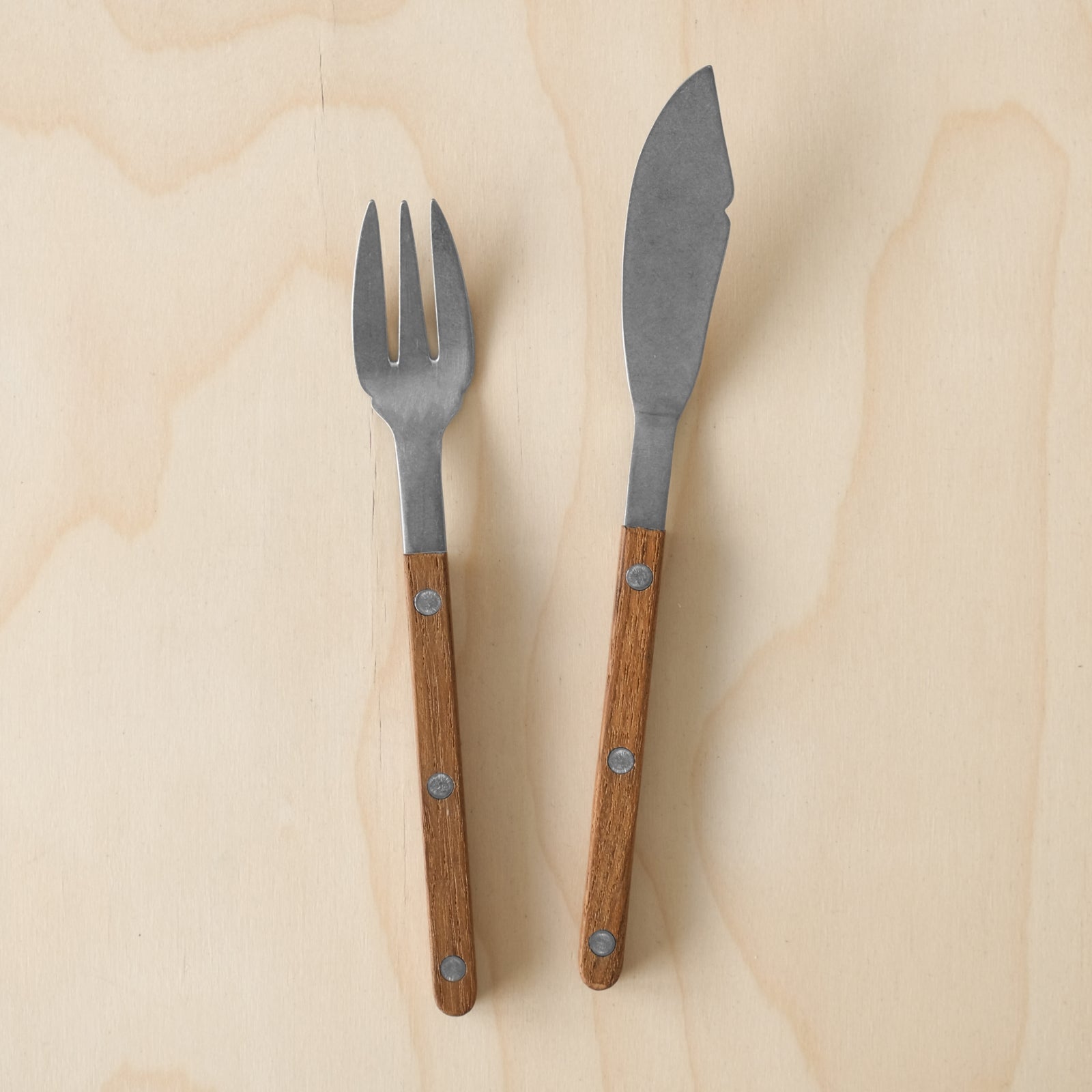 Bistrot Vintage Teck, Teck - Couverts à poisson