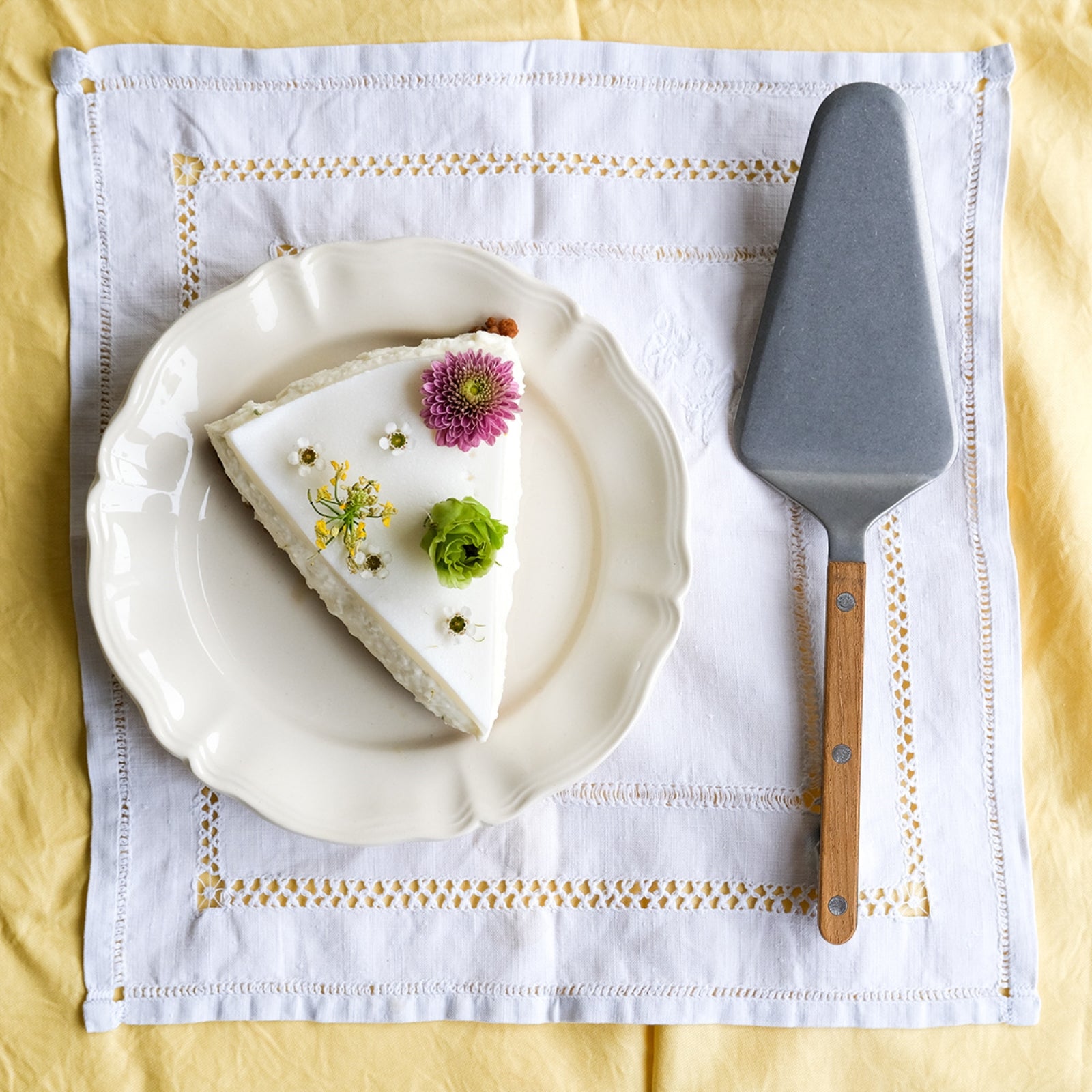 Bistrot Vintage Teck, Teck - Coffret de 2 pelles à tarte