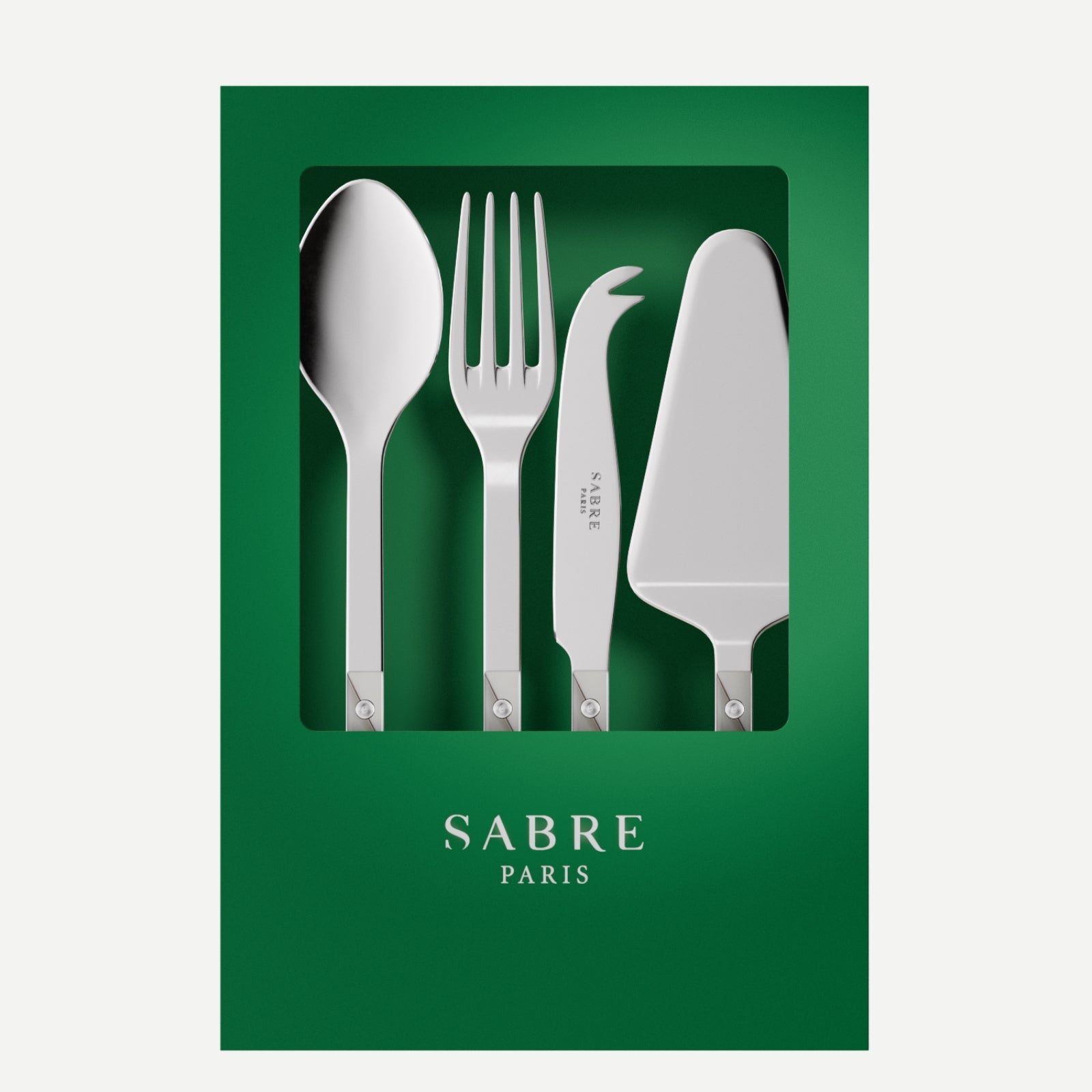 Bistrot Dune, Dune Ivoire - Coffret Set Les Essentiels - ensemble de 4 couverts de service