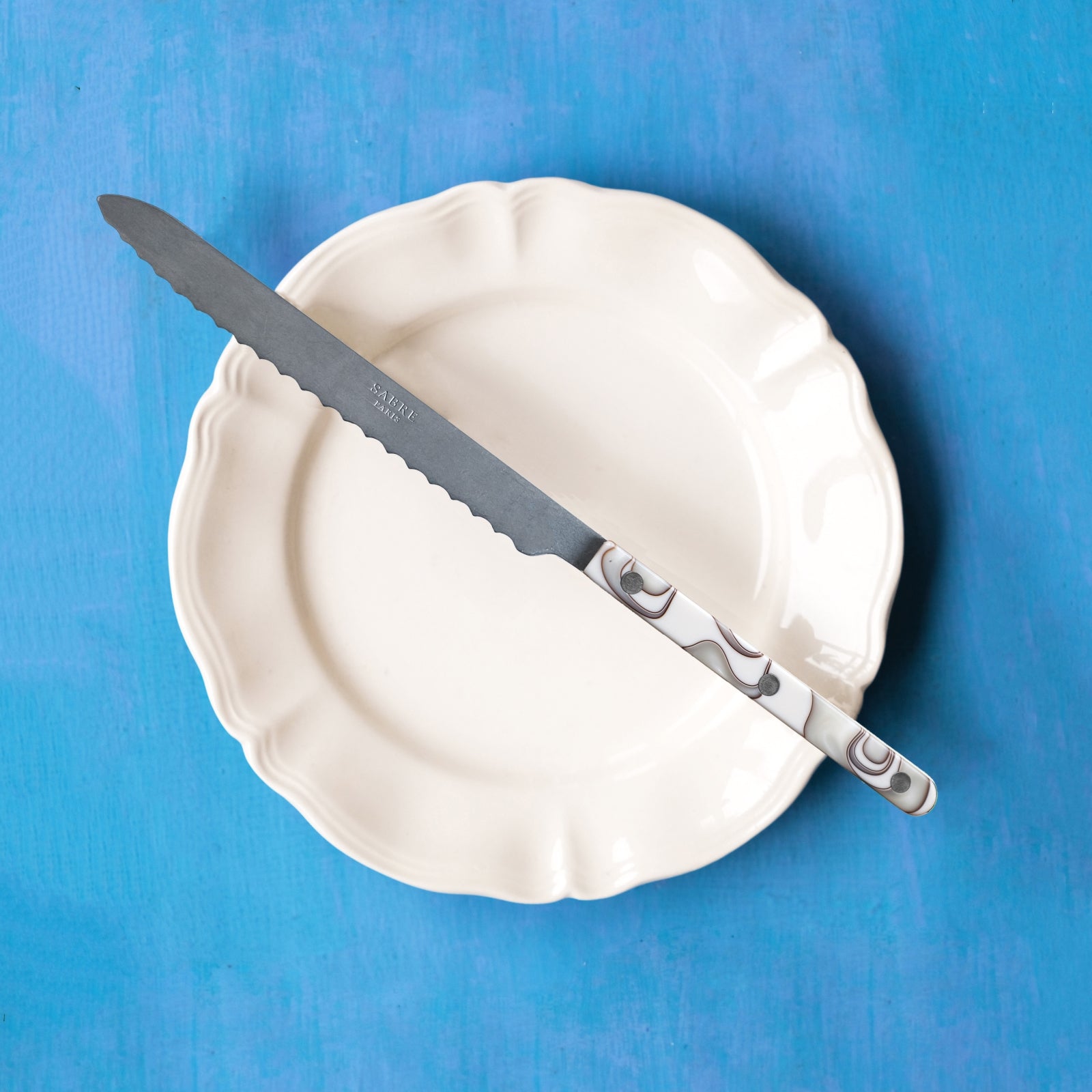 Bistrot Vintage Dune, Dune Ivoire - Couteau à pain