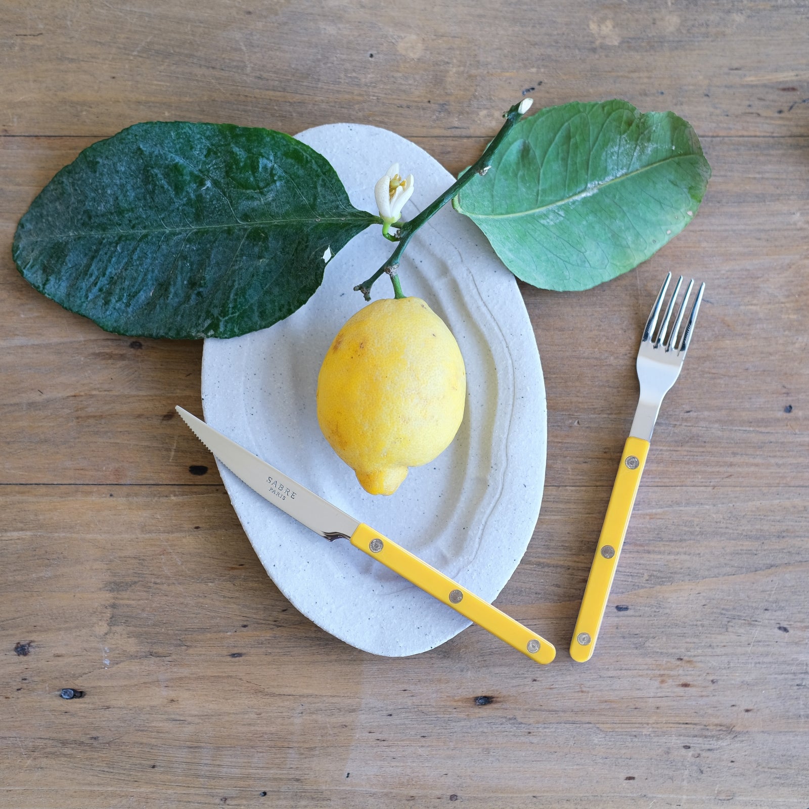 Bistrot Uni Mat, Jaune pastel