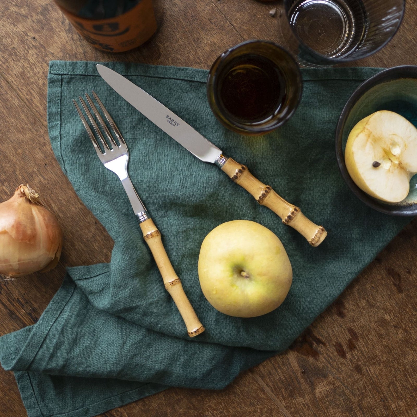 Panda, Bamboo - Tafelmesser