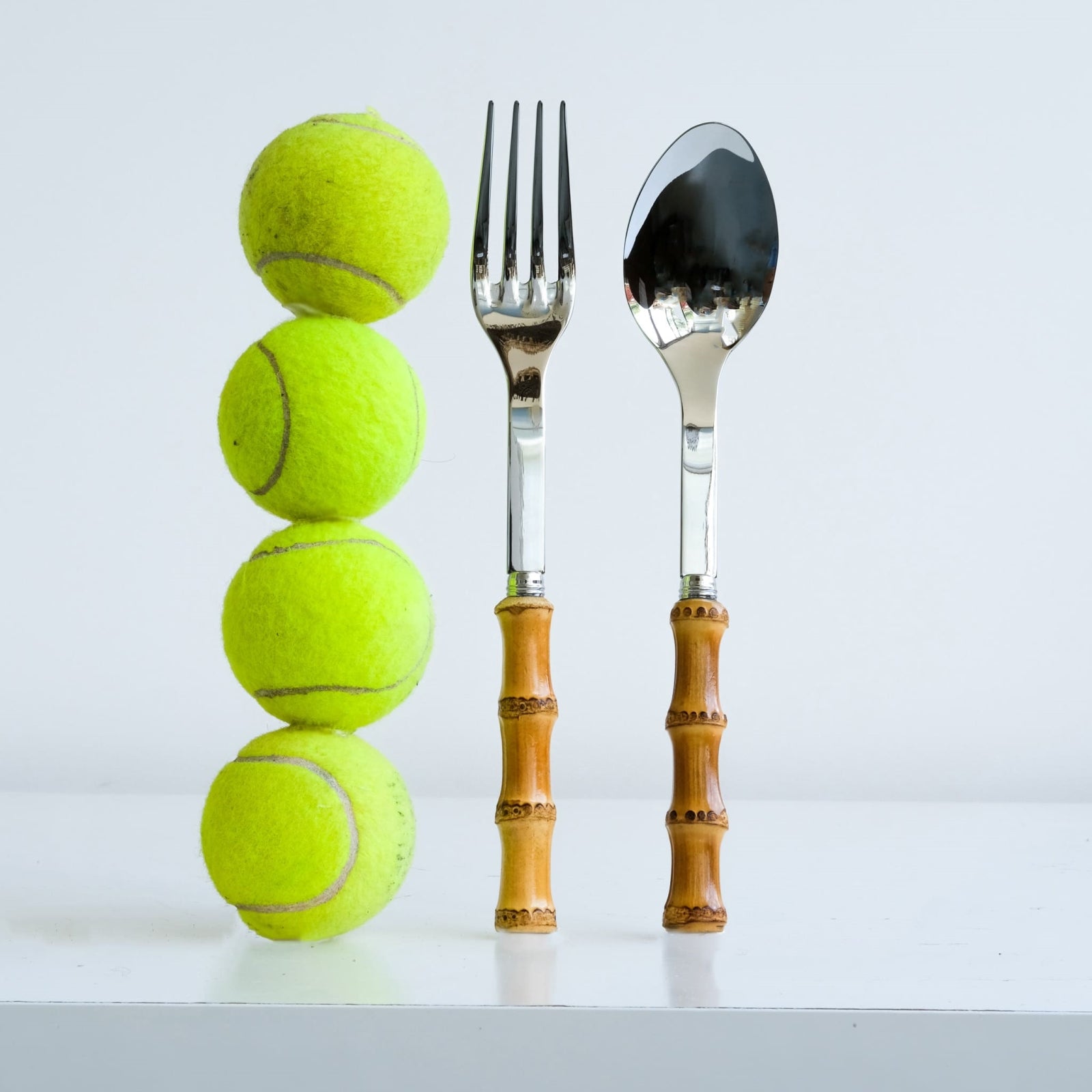 Panda, Bambou - Cuillère de service