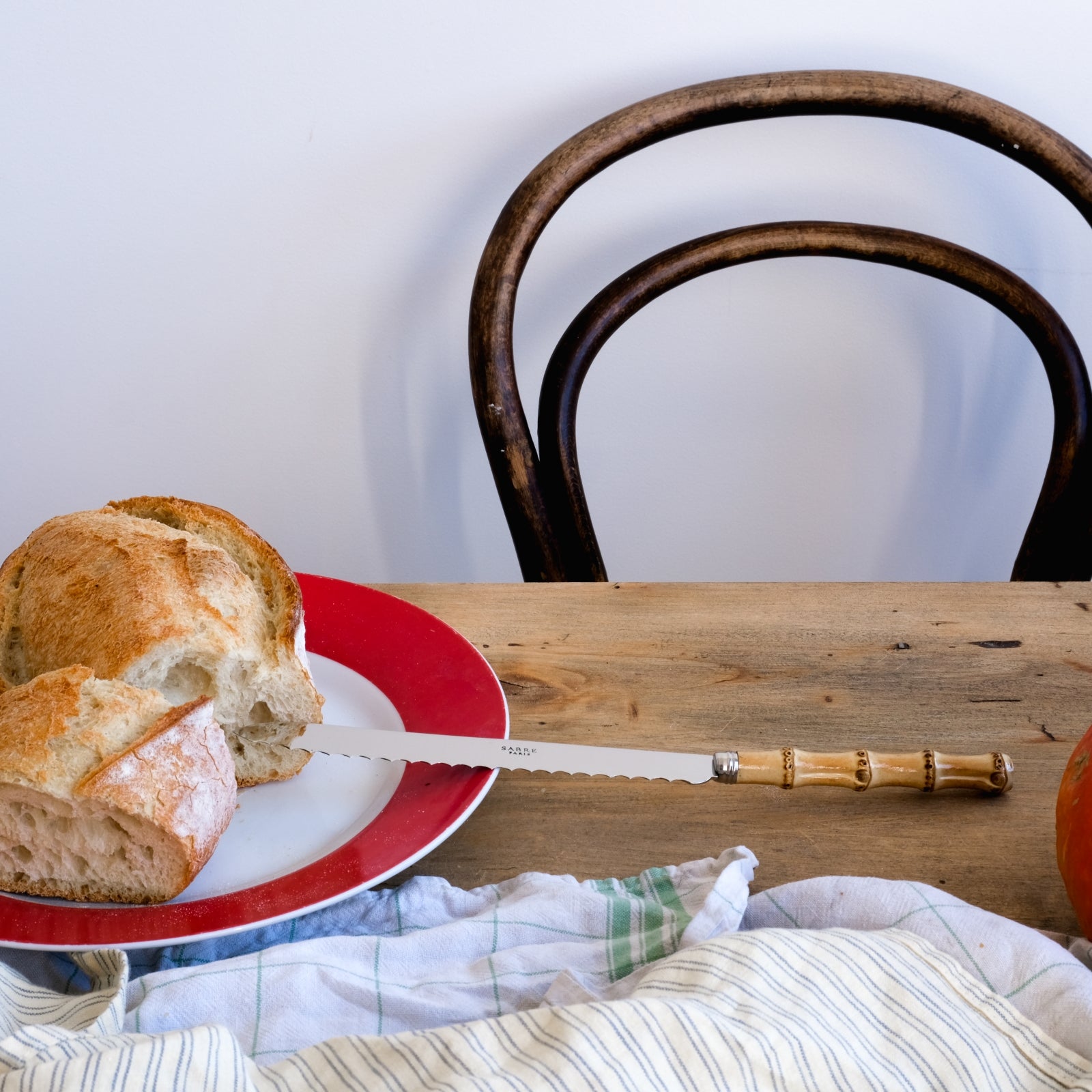 Panda, Bambou - Couteau à pain