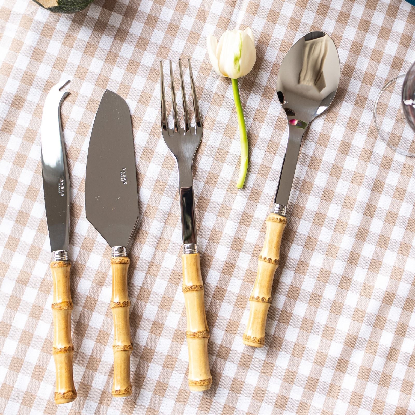 Panda, Bambou - Set Les Essentiels - ensemble de 4 couverts de service