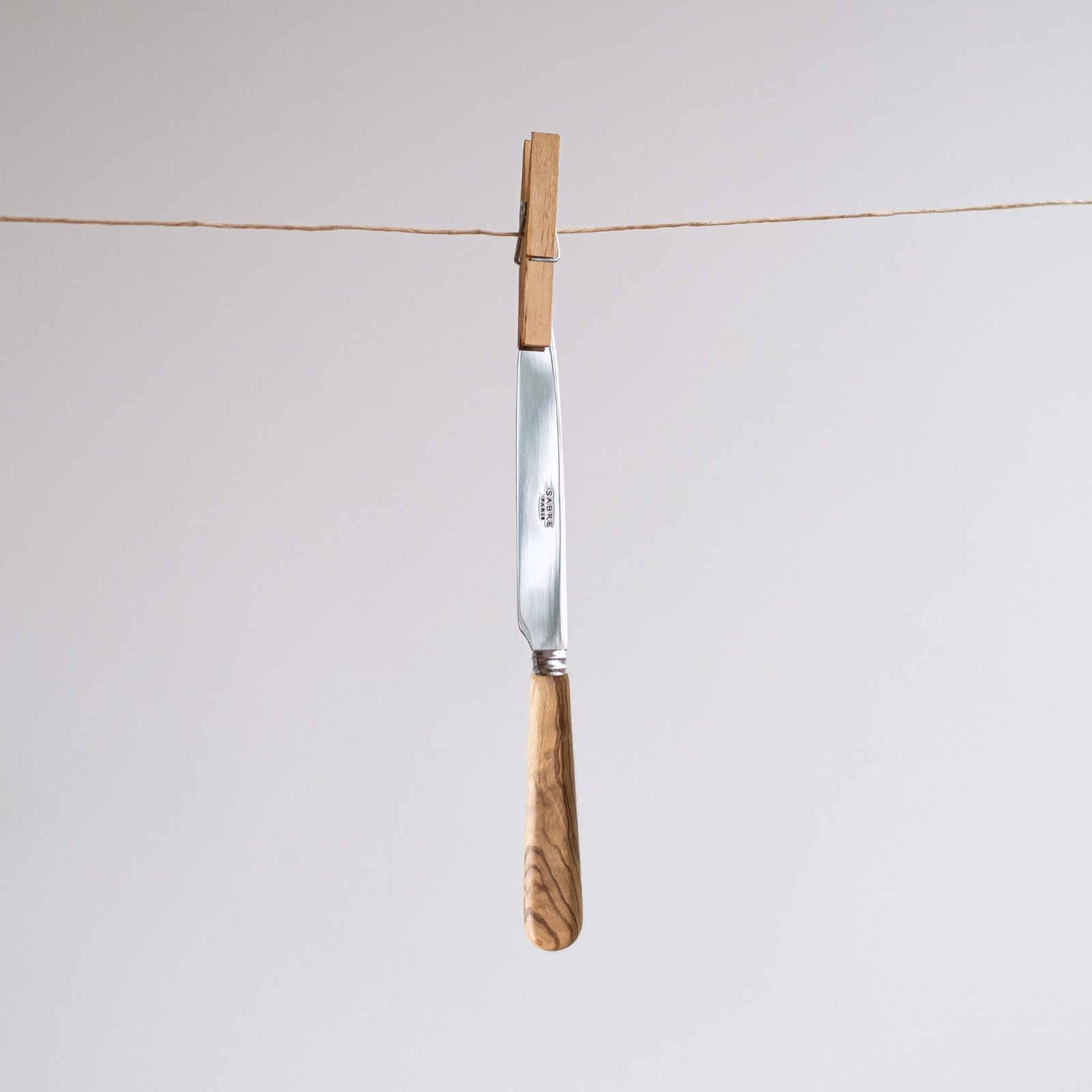 Lavandou, Bois d'olivier - Couteau de table