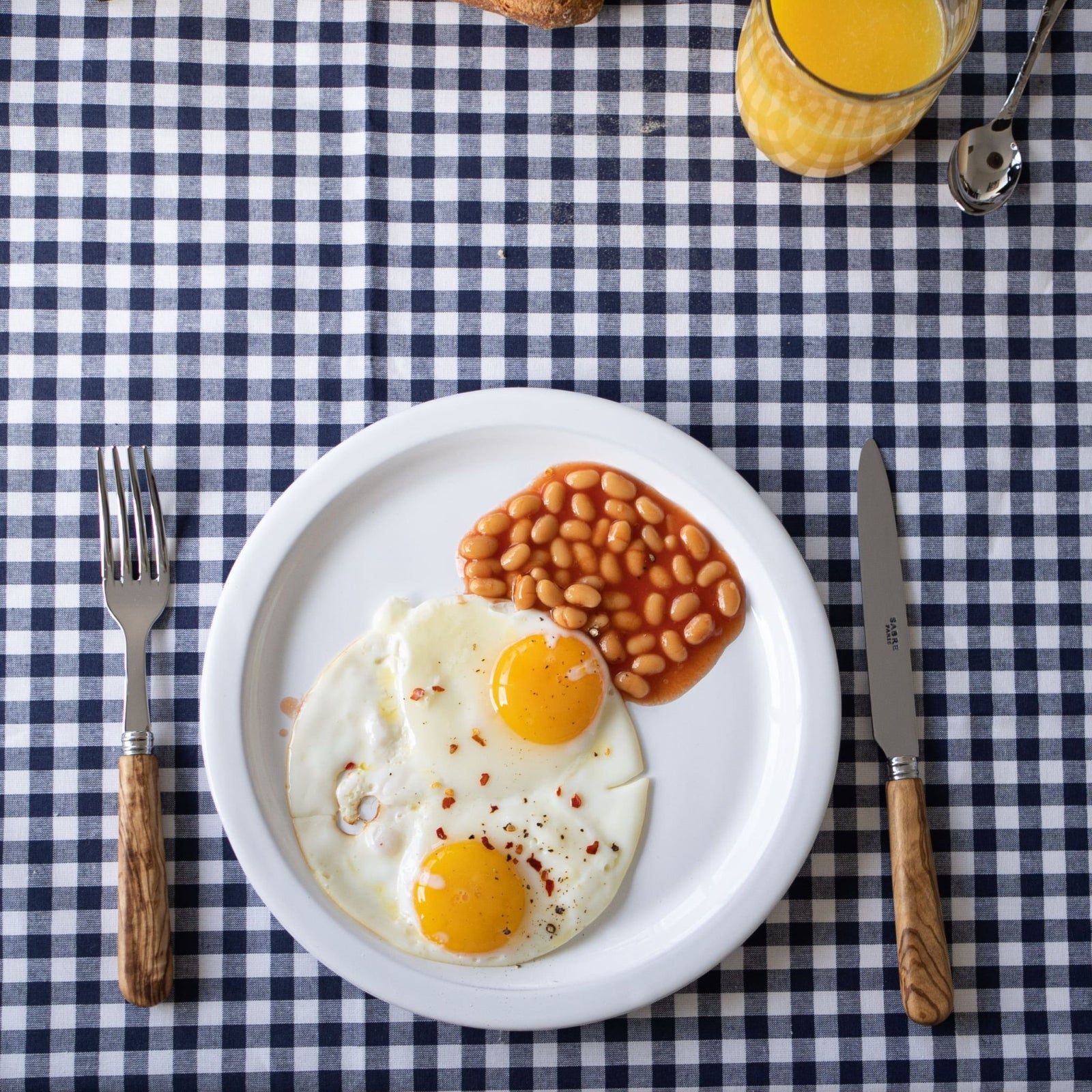 Lavandou, Bois d'olivier - Couteau de table