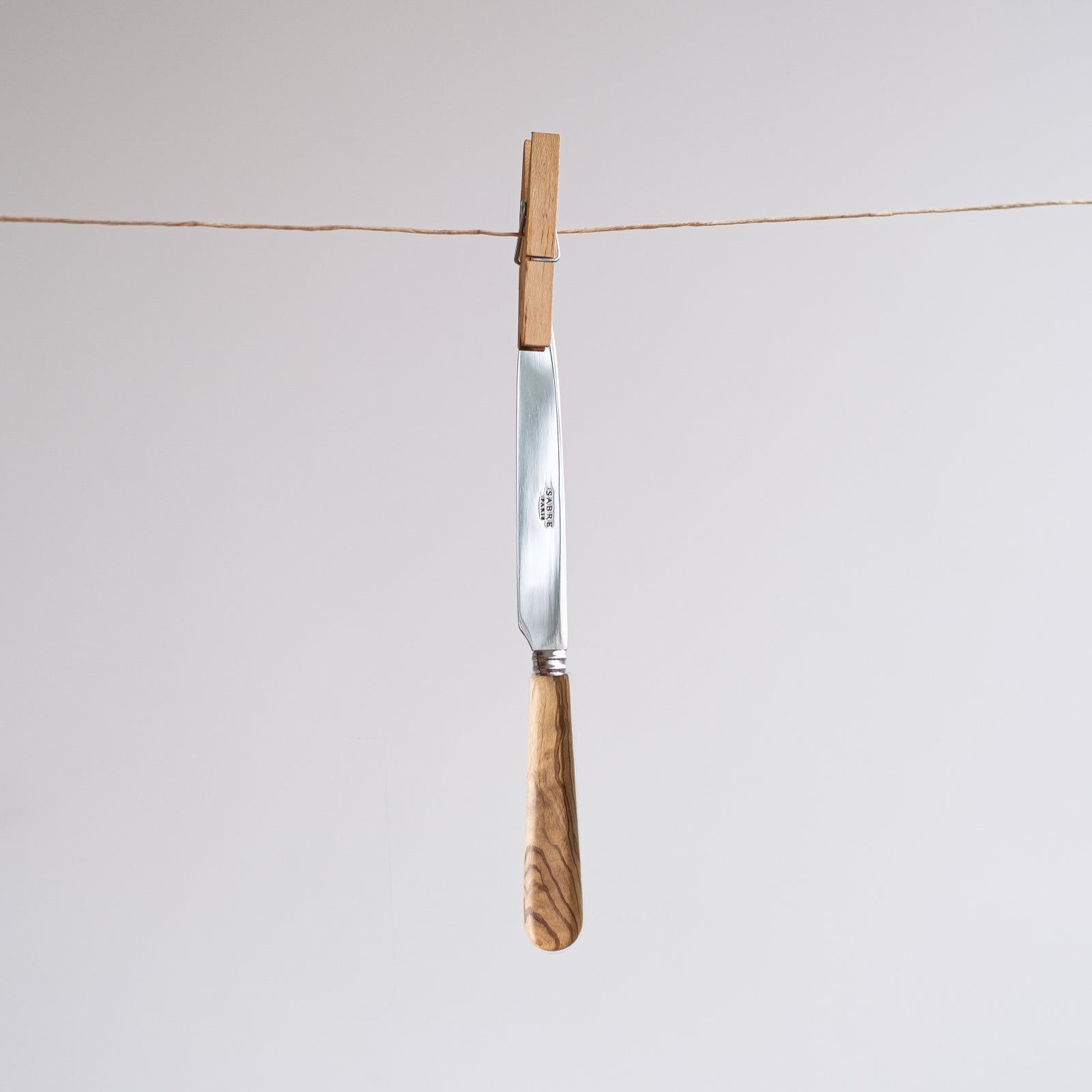 Lavandou, Olive tree wood - 5 pieces cutlery set