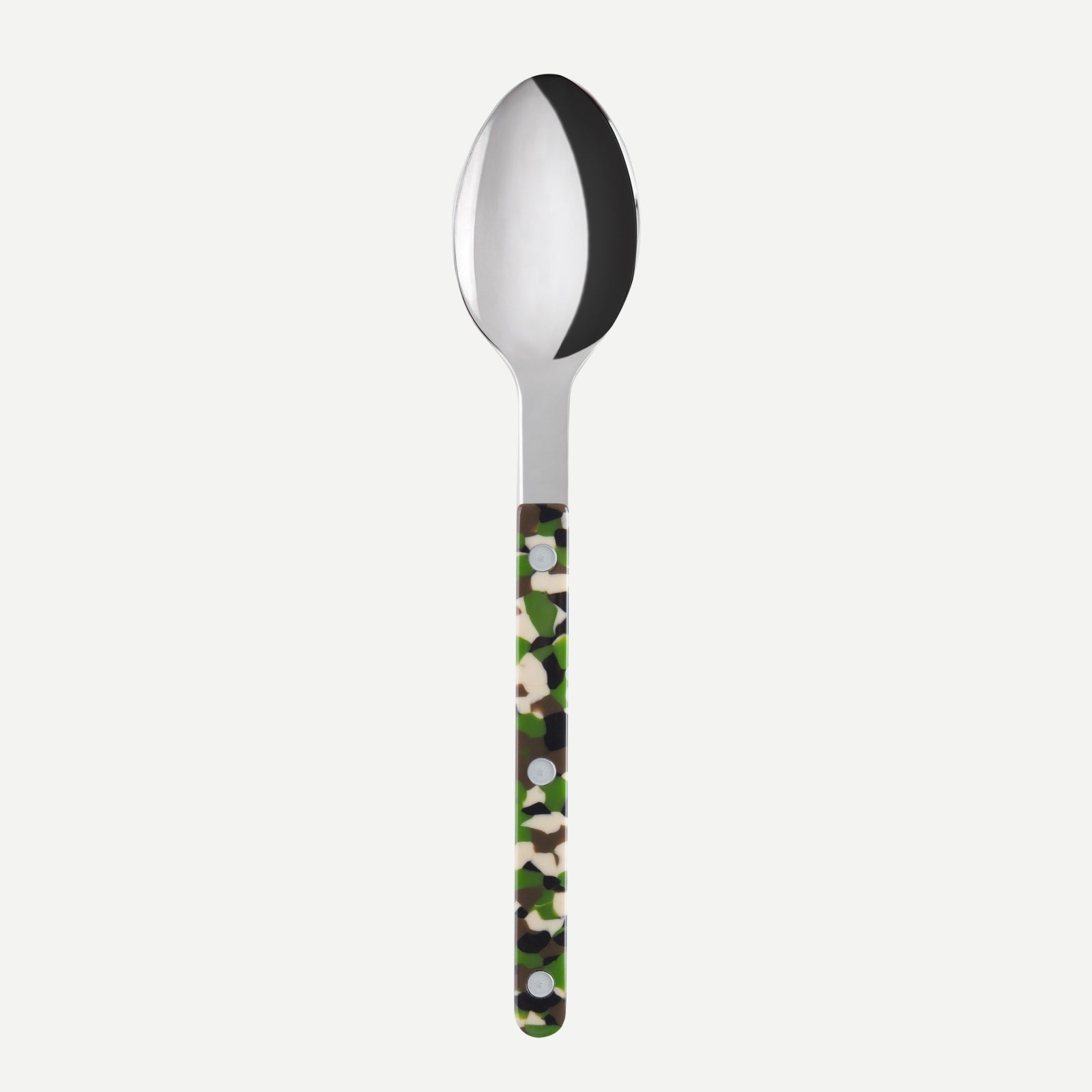 Bistrot Camouflage, Green - Soup spoon