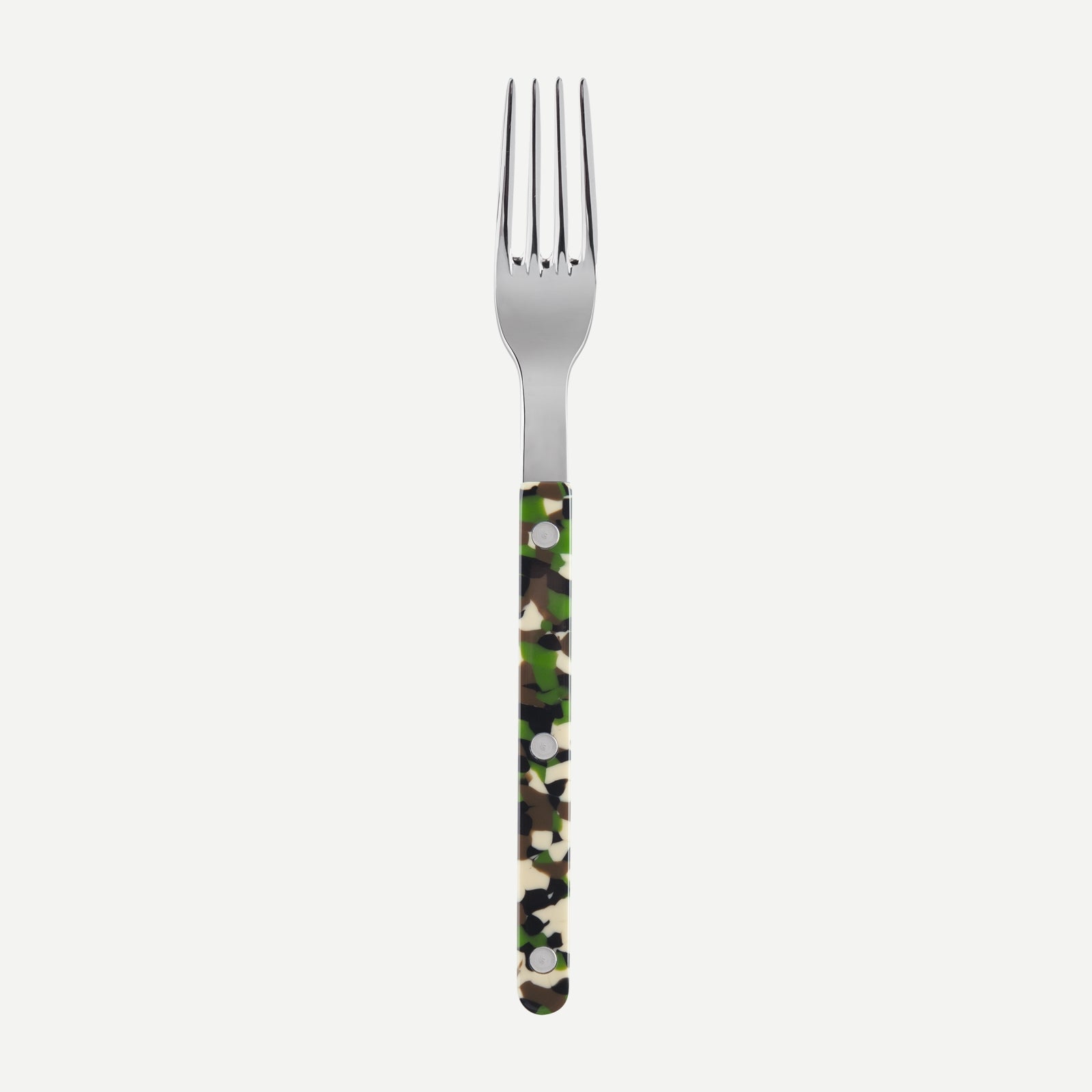 Bistrot Camouflage, Vert - Fourchette de table