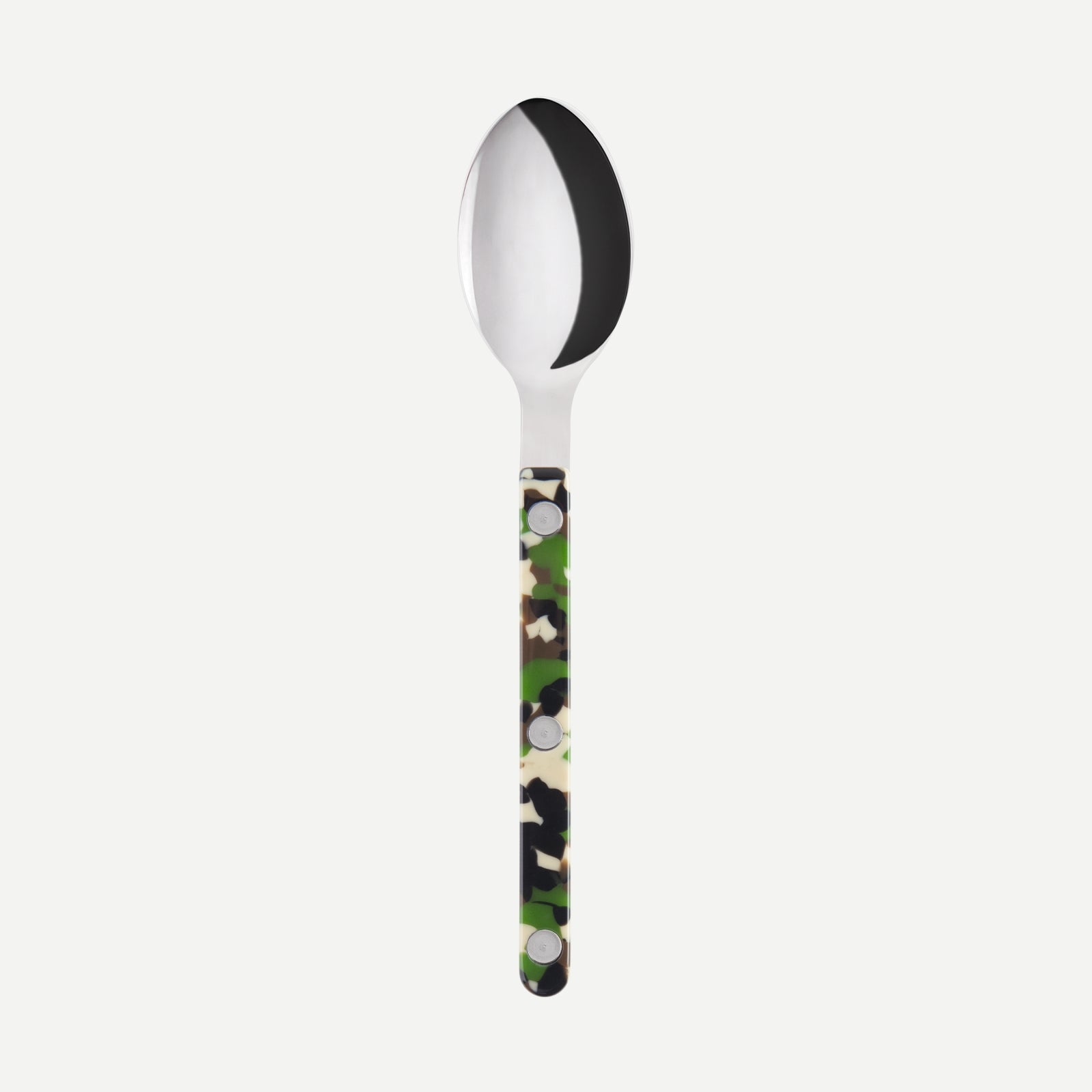 Bistrot Camouflage, Green - Teaspoon