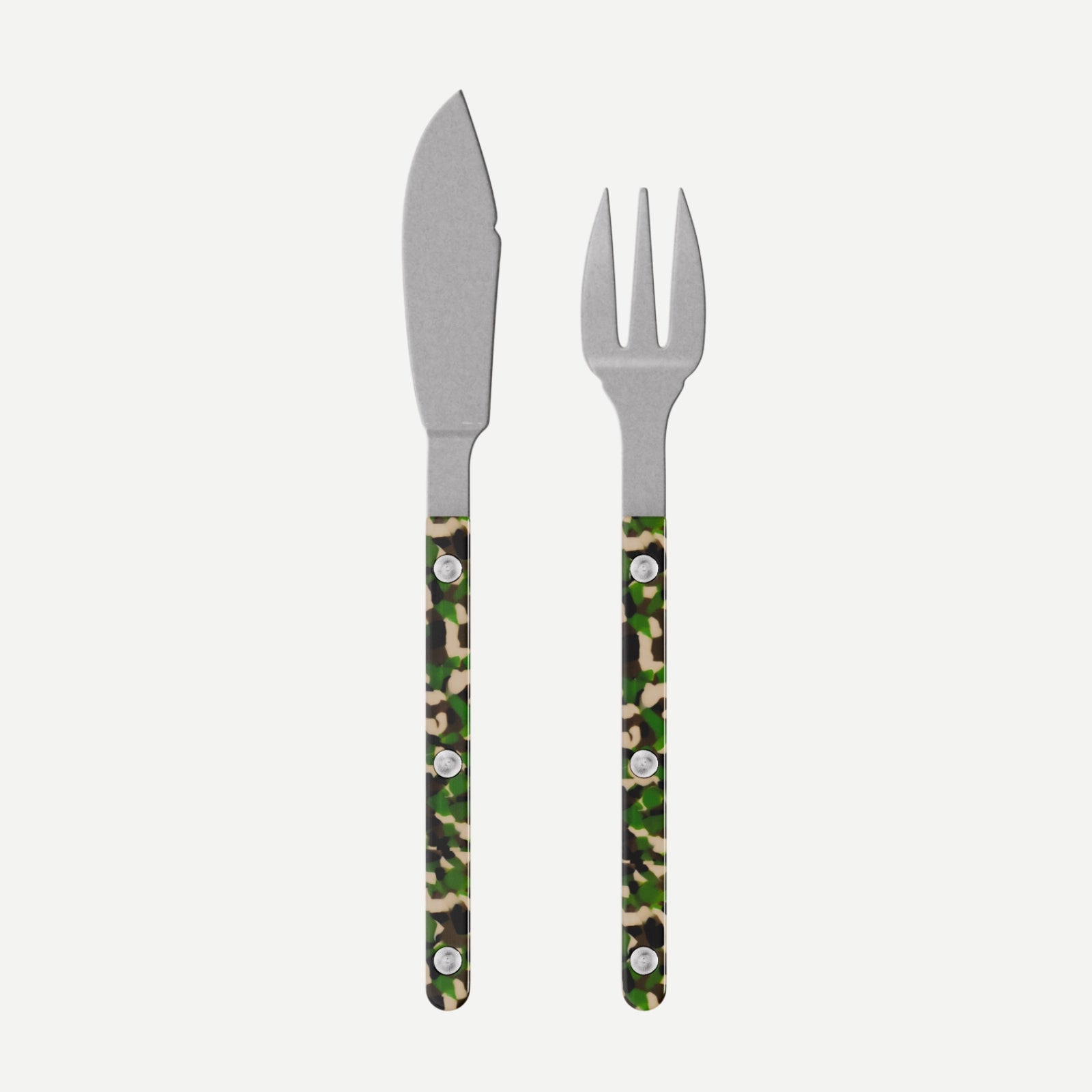 Bistrot Vintage Camouflage, Vert
