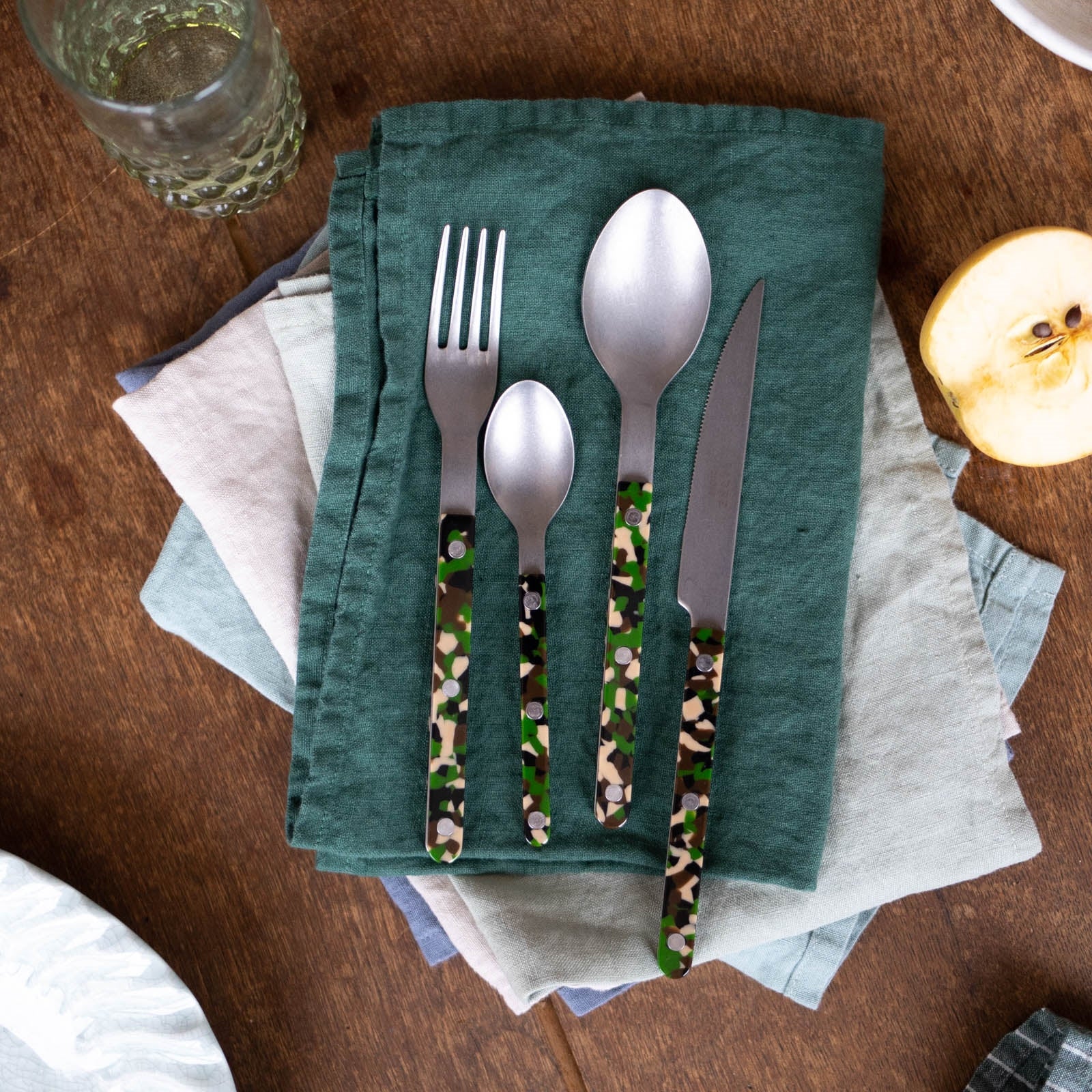 Bistrot Vintage Camouflage,Vert
