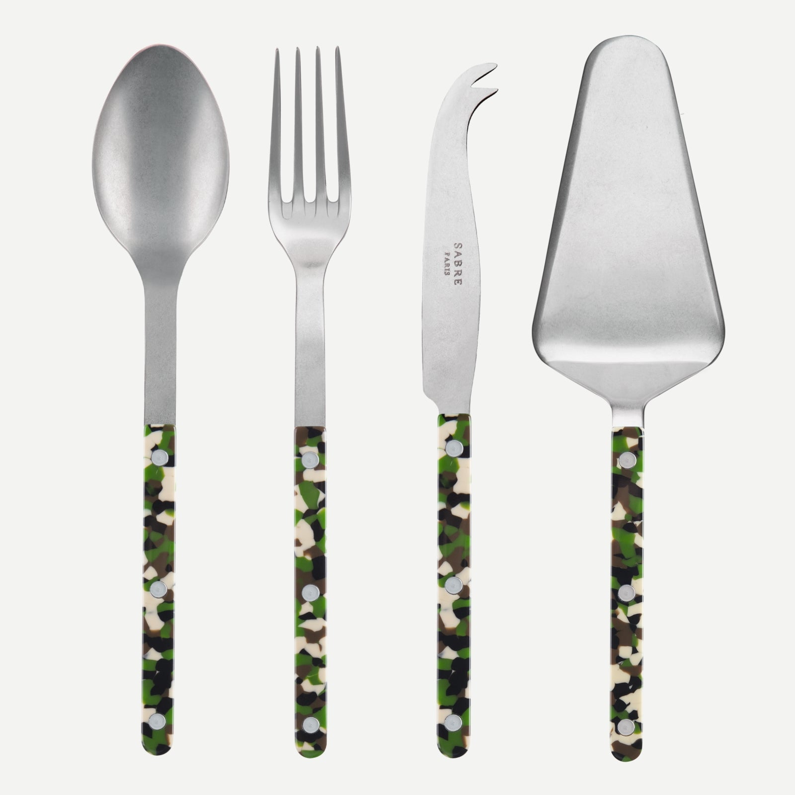 Bistrot Vintage Camouflage, Vert
