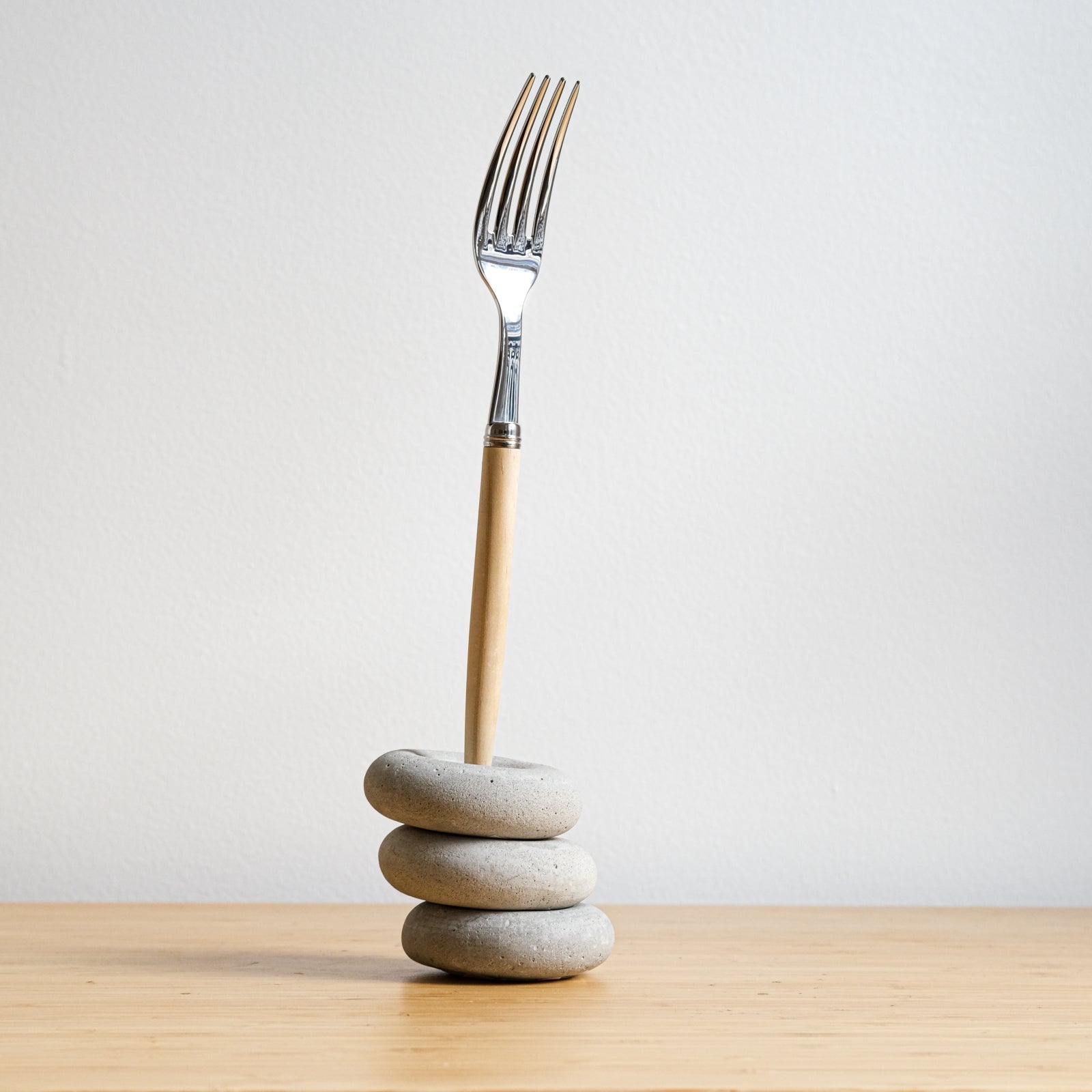 Jonc, Bois clair - Set de 5 couverts de table