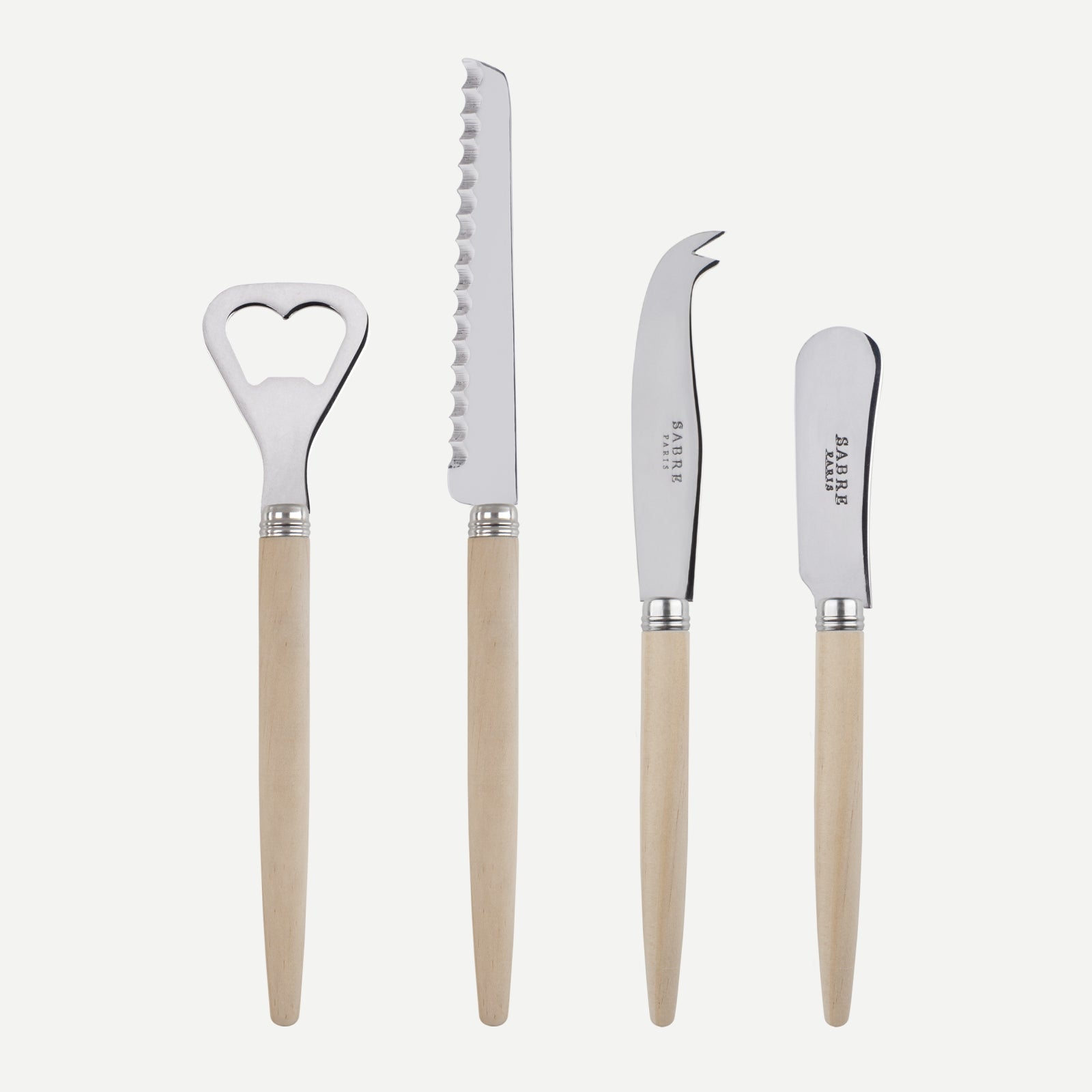 Jonc, Bois clair - Set apéro