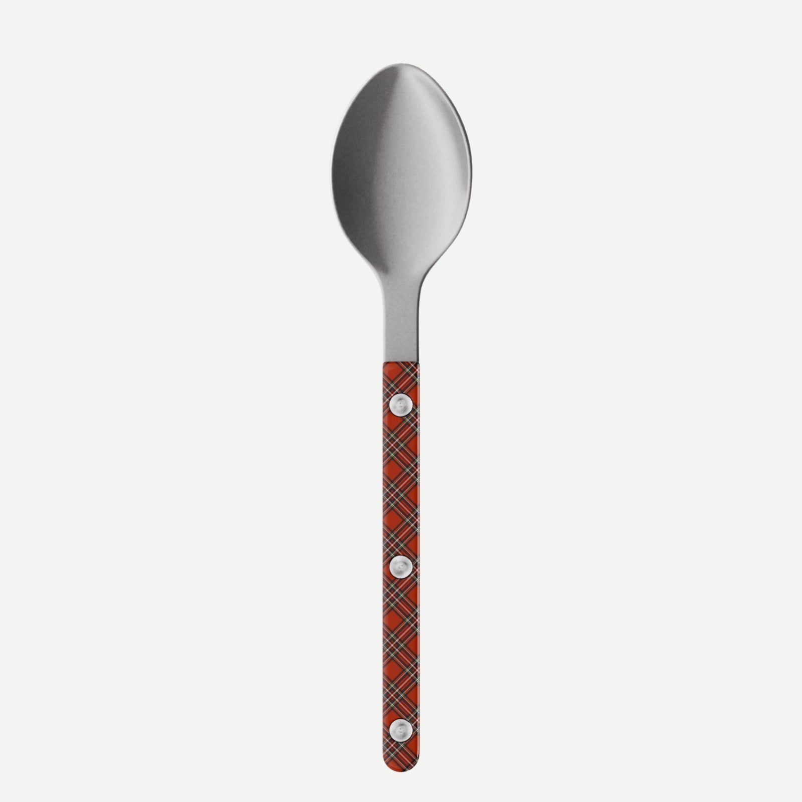 Bistrot Vintage Tartan, Red - Dessert spoon