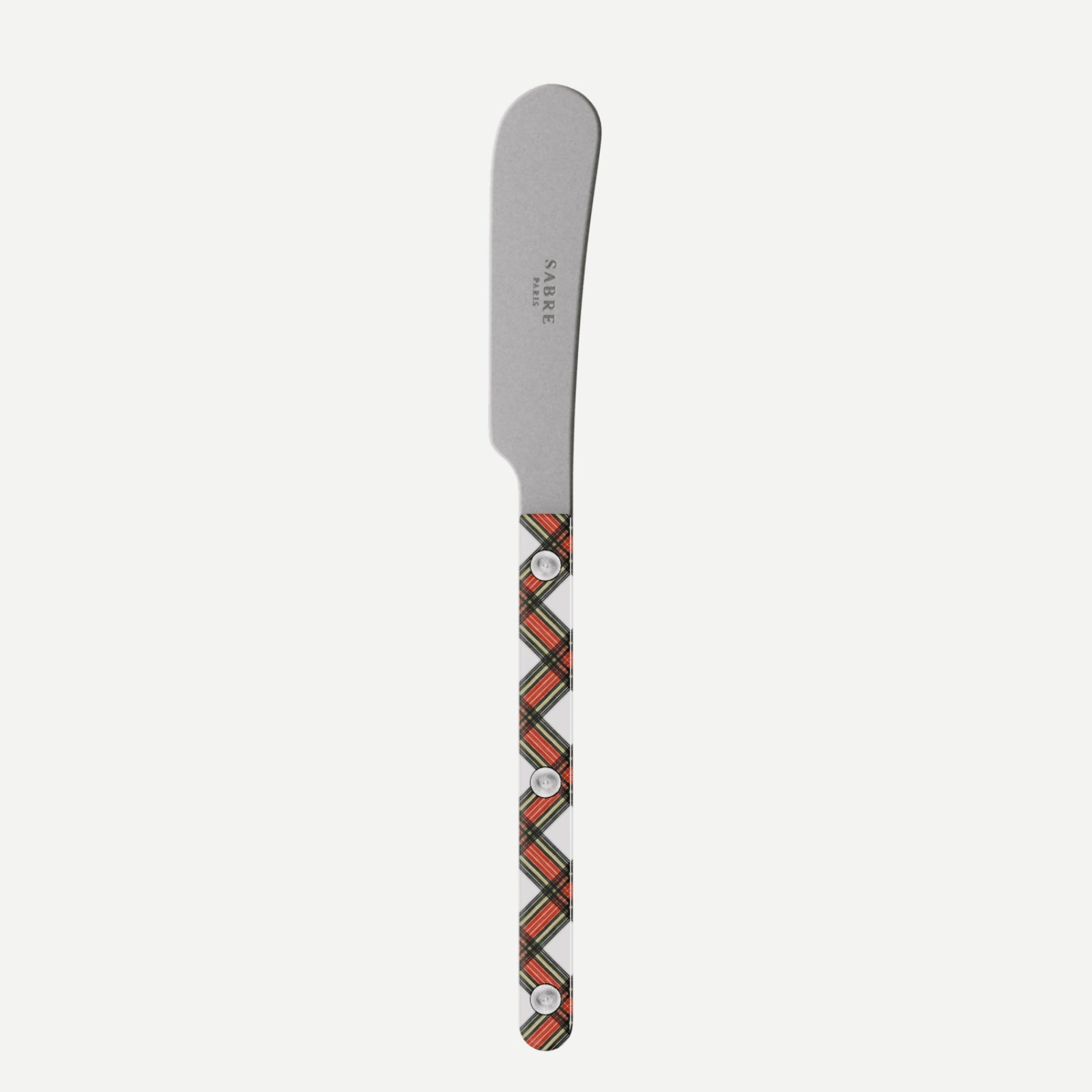 Bistrot Vintage Tartan, White