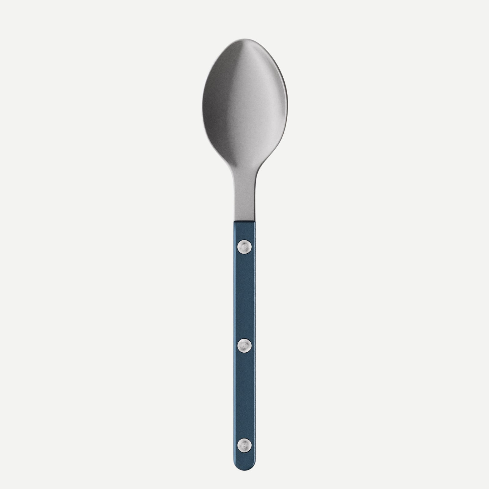 Bistrot Vintage Pearly, Steel blue - Dessert spoon