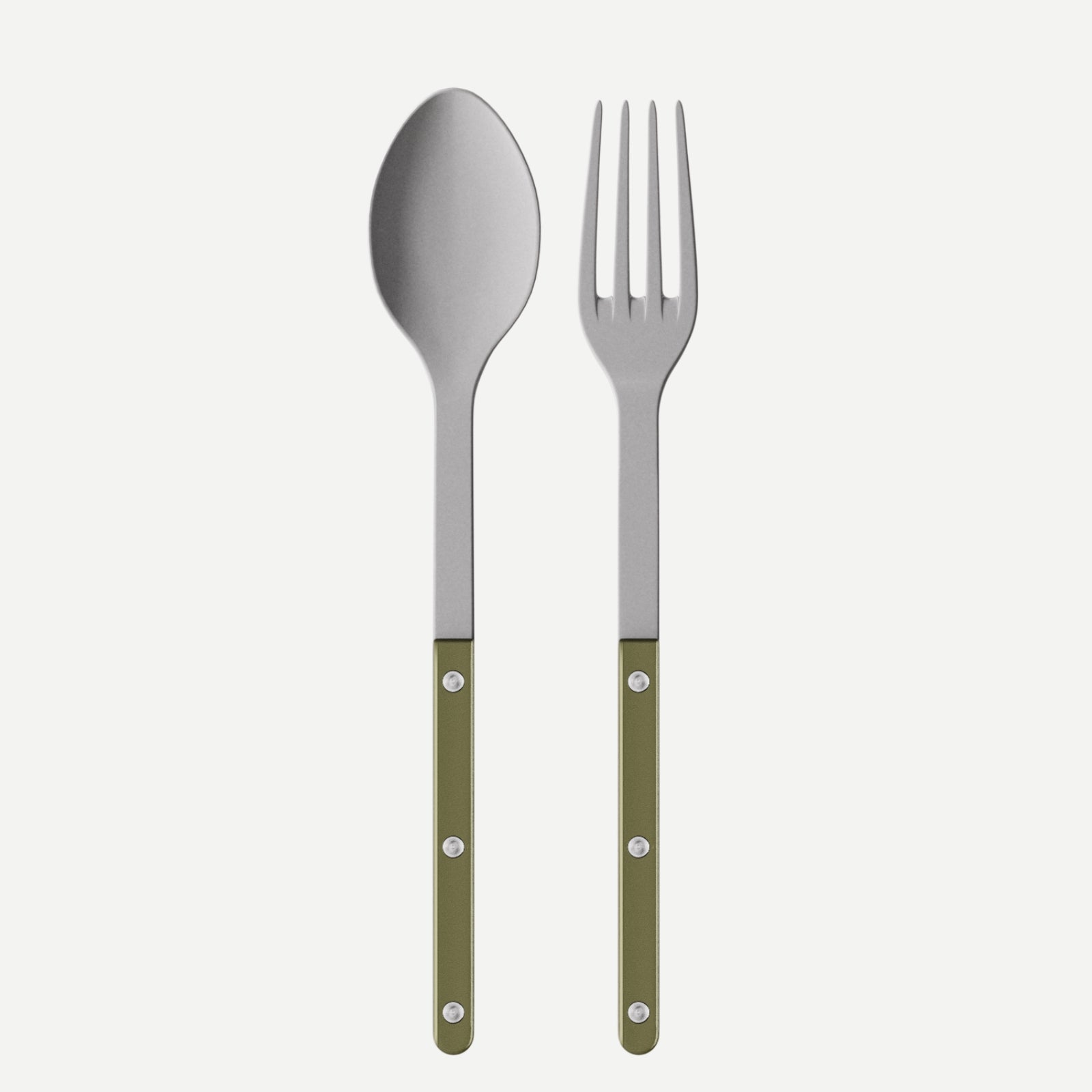 Bistrot Vintage Pearly, Olive - Couverts de service