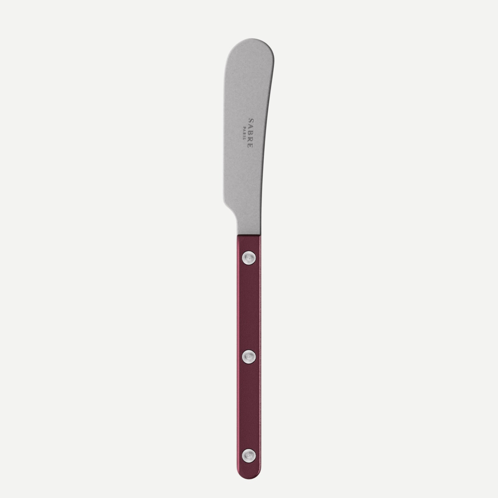 Bistrot Vintage Pearly, Aubergine - Streichmesser