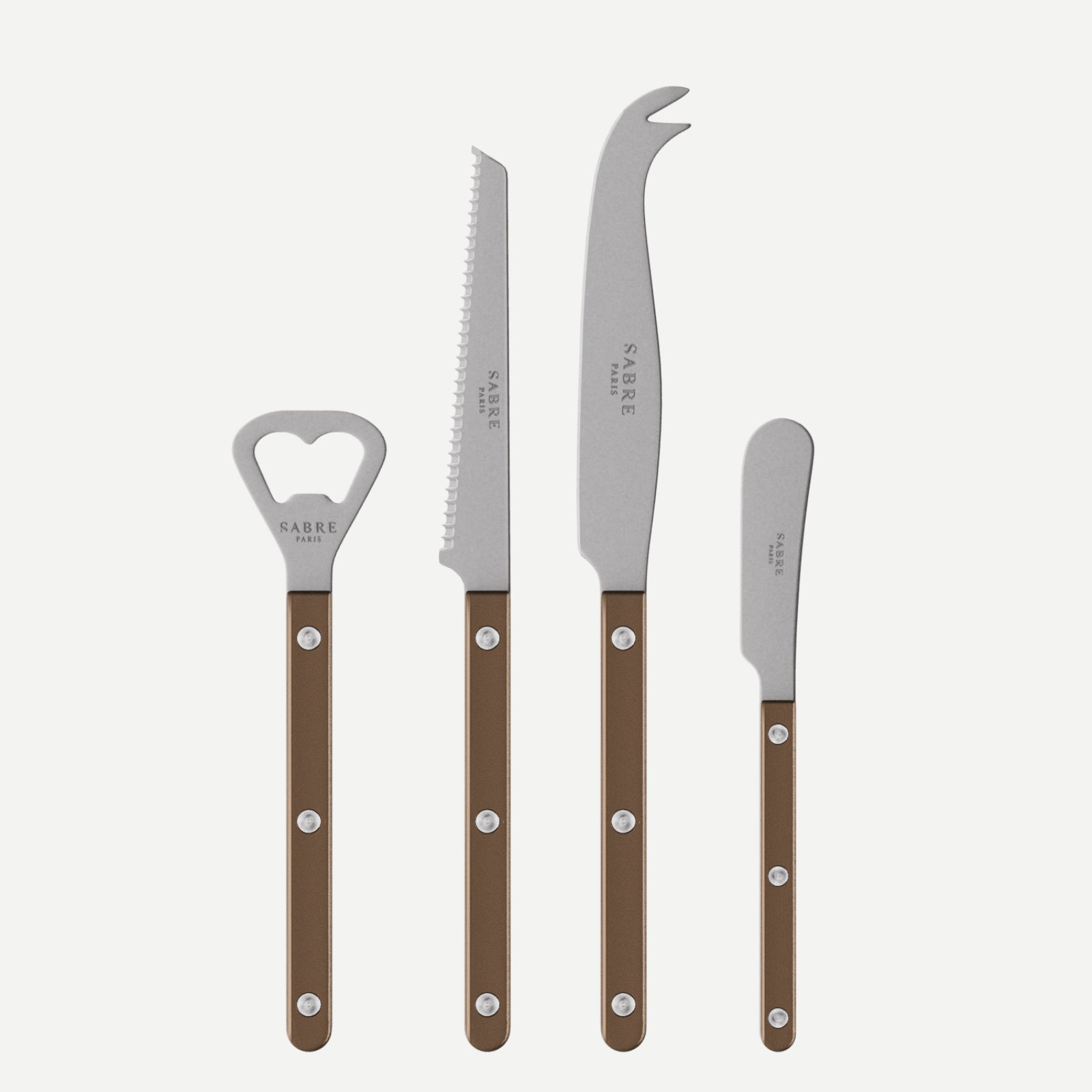 Bistrot Vintage Pearly, Marron - Set apéro Bistrot