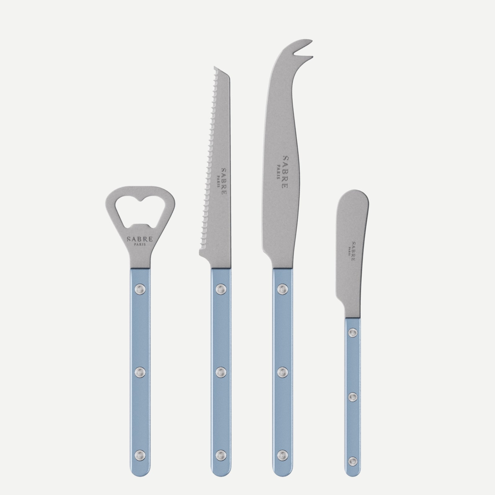 Bistrot Vintage Pearly, Bleu clair - Set apéro Bistrot