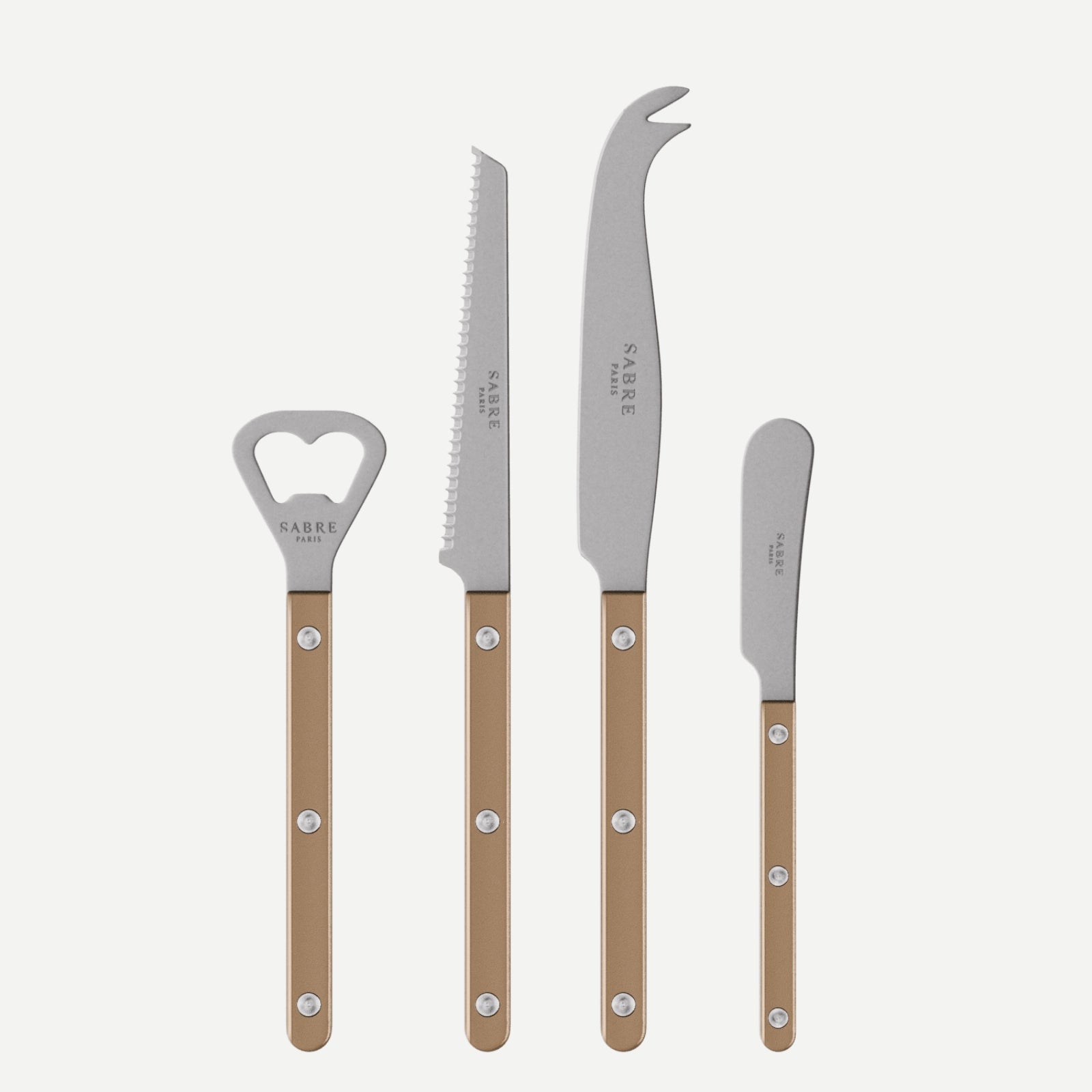 Bistrot Vintage Pearly, Caramel - Set apéro Bistrot