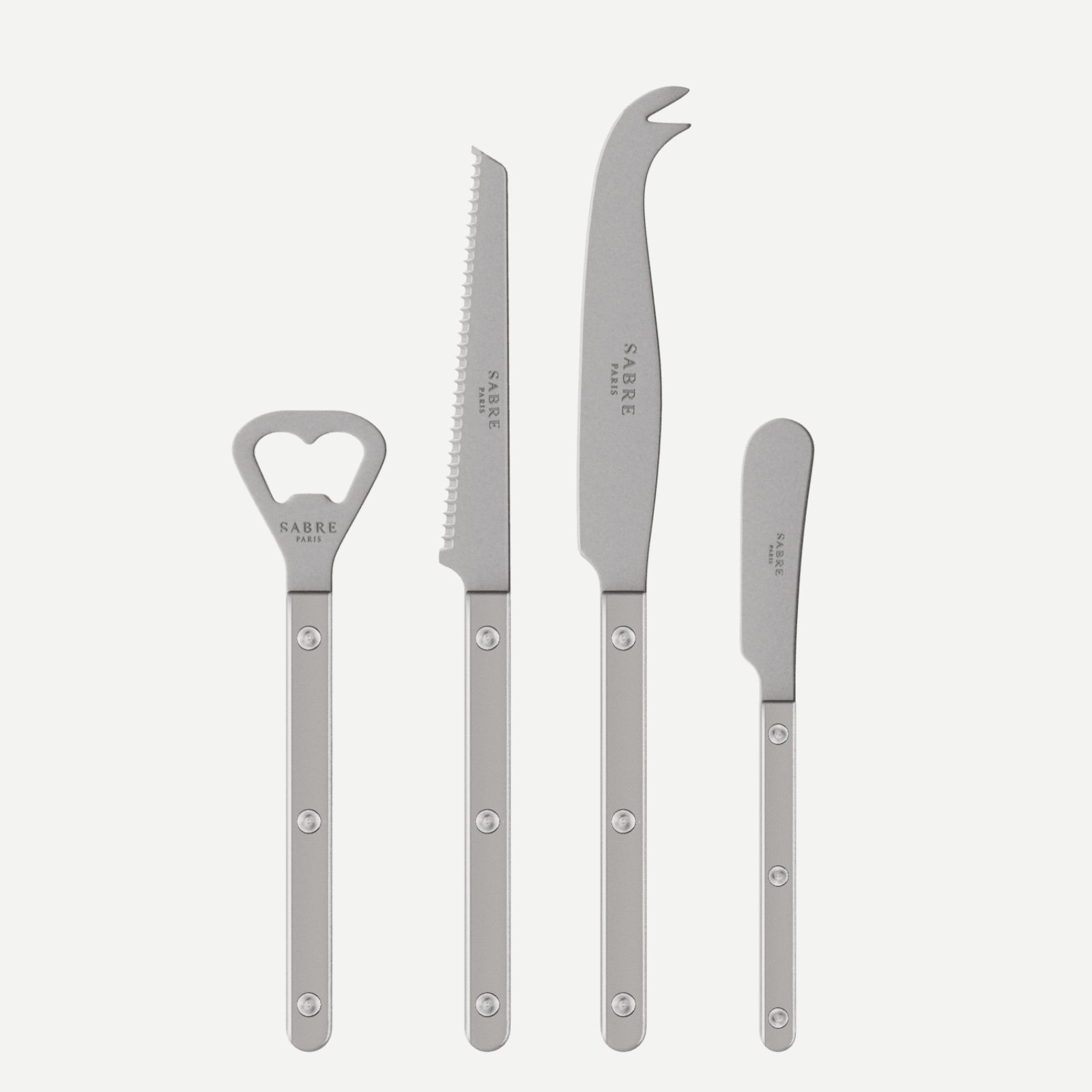 Bistrot Vintage Pearly, Gris - Set apéro Bistrot