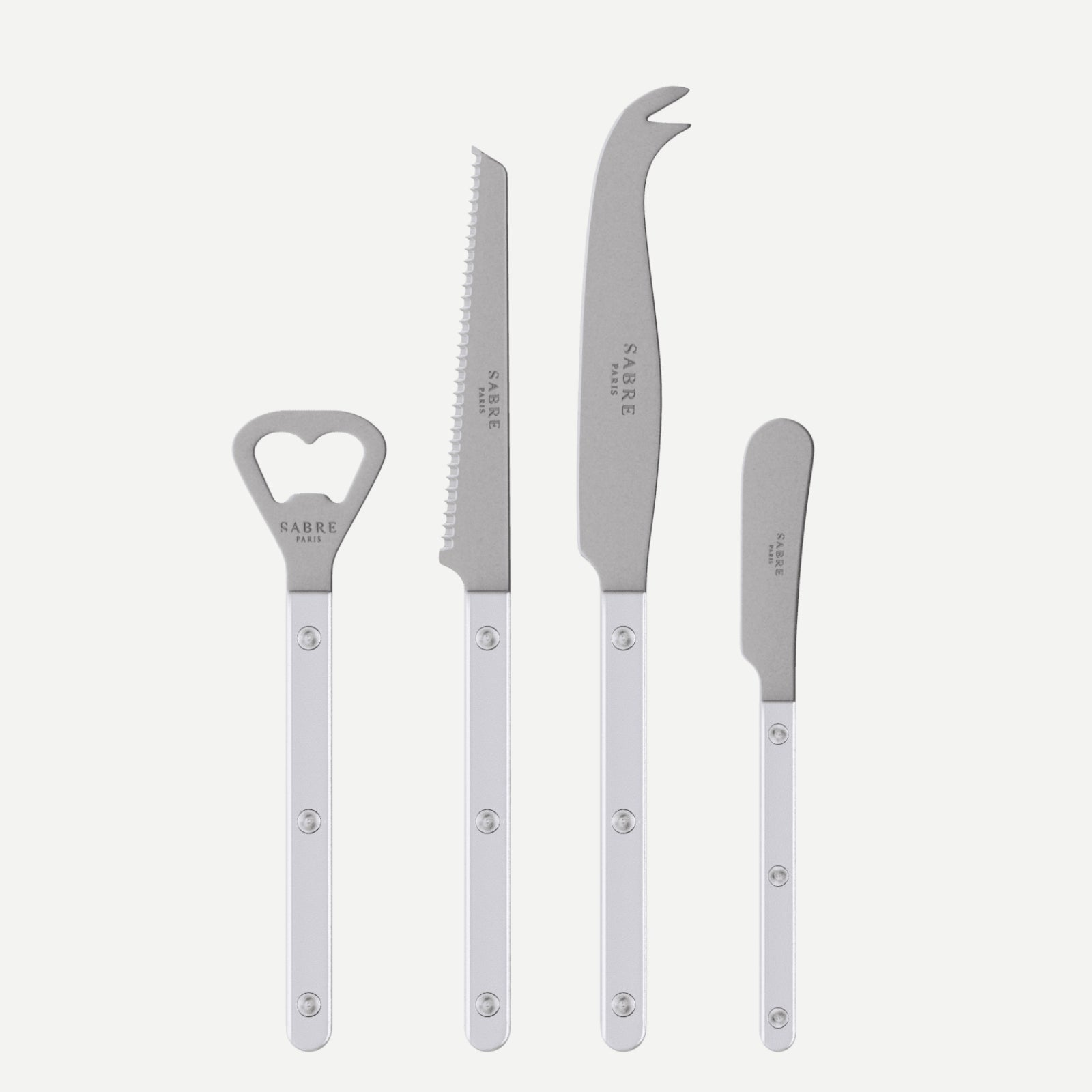 Bistrot Vintage Pearly, Blanc - Set apéro Bistrot