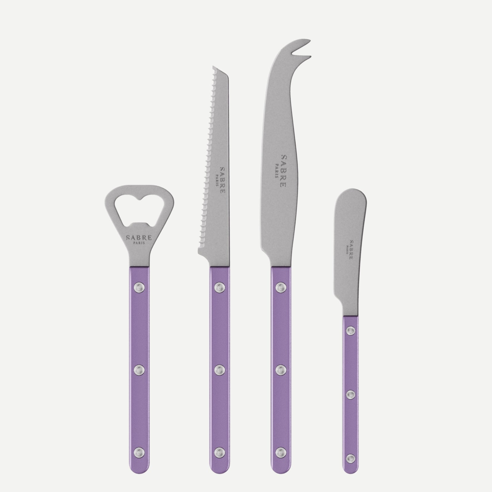 Bistrot Vintage Pearly, Violet - Set apéro Bistrot