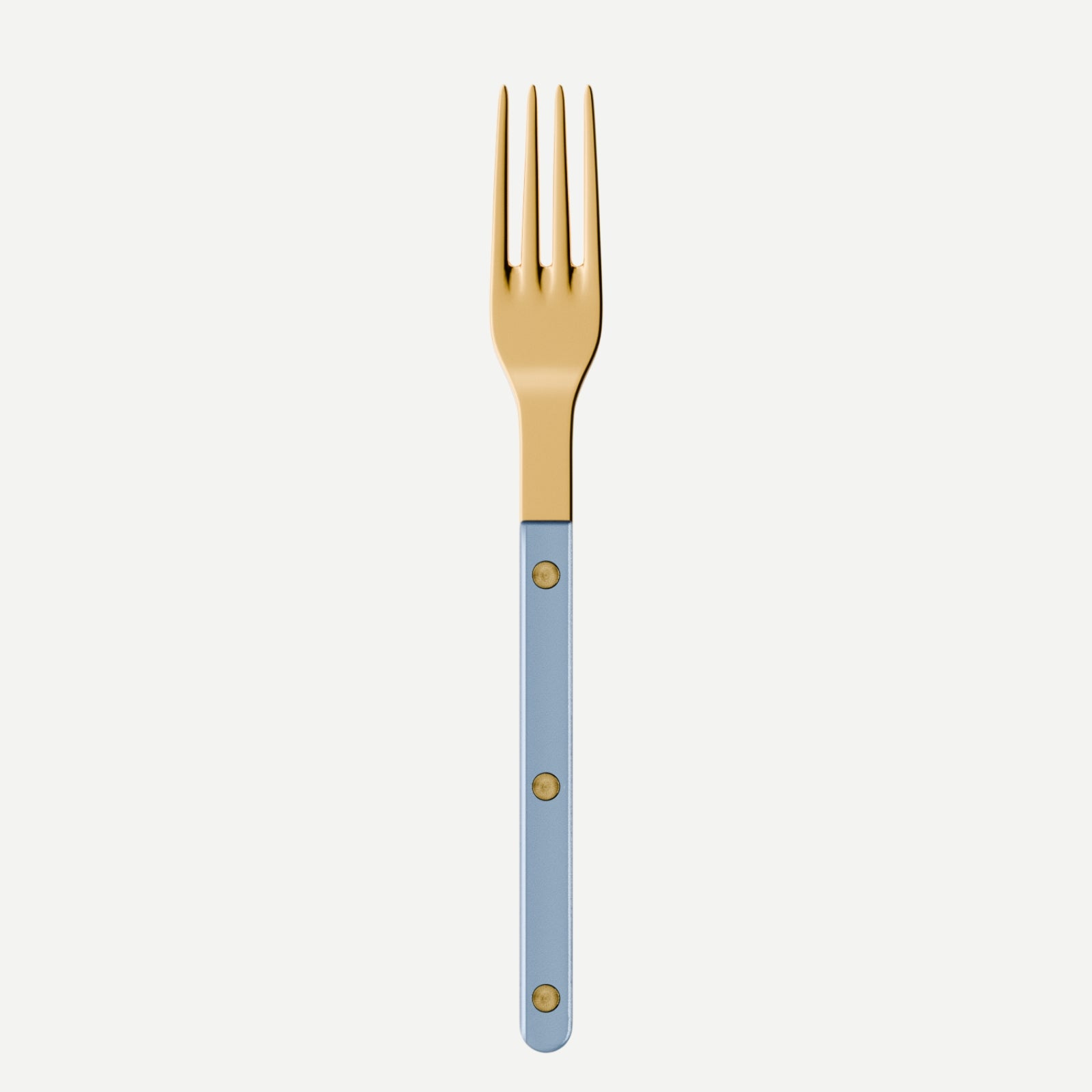 Bistrot Gold Pearly, Bleu clair - Fourchette de table