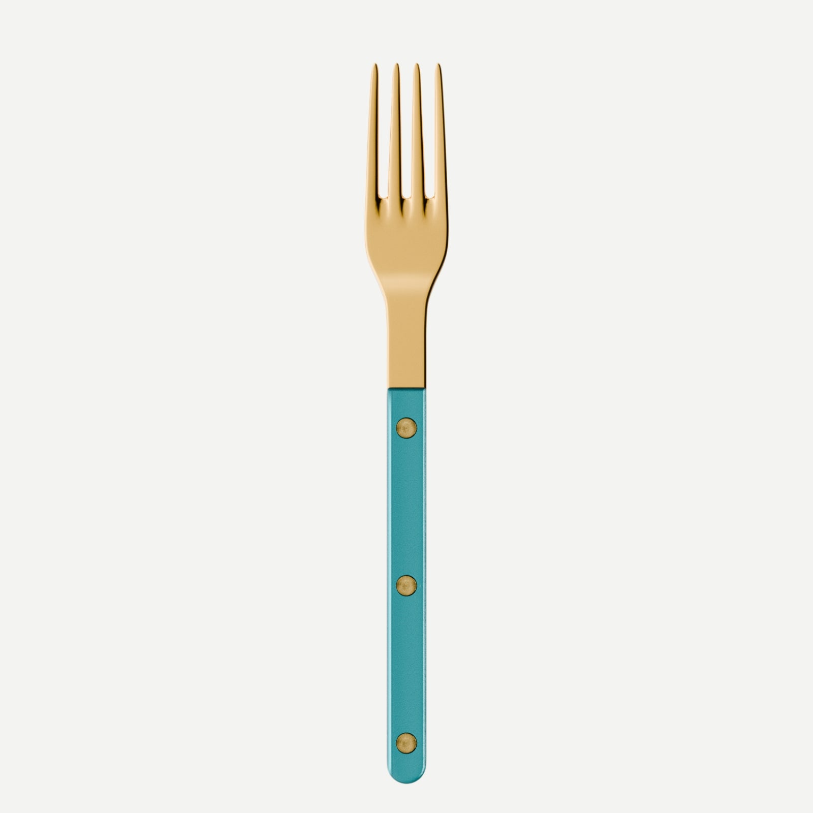Bistrot Gold Pearly, Turquoise - Fourchette de table